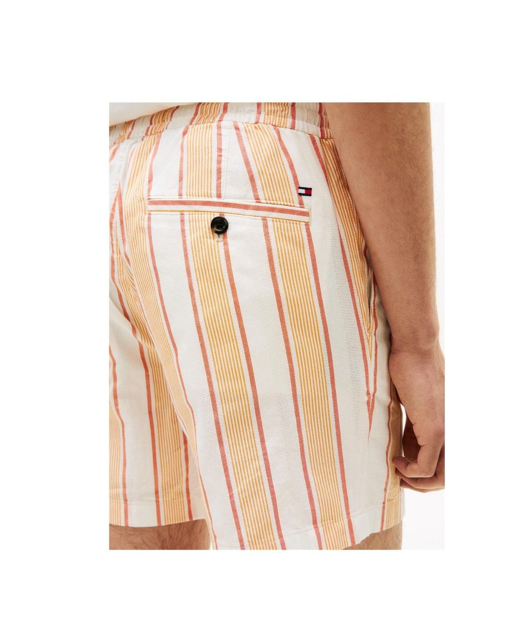 Tommy Hilfiger White Sports Shorts for men