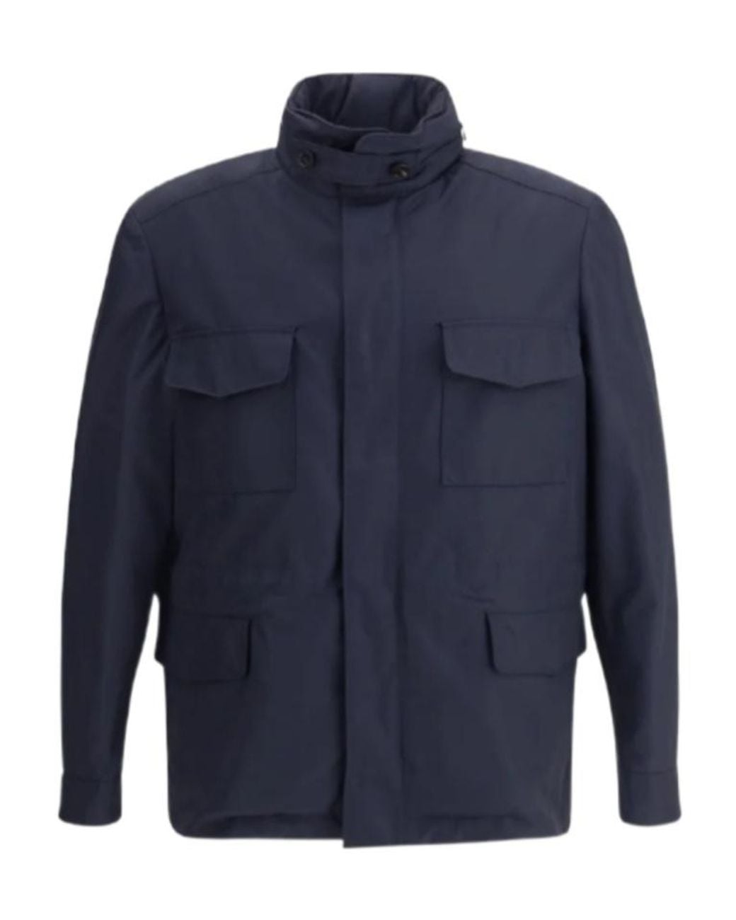 Loro Piana Blue Traveller Field Jacket for men