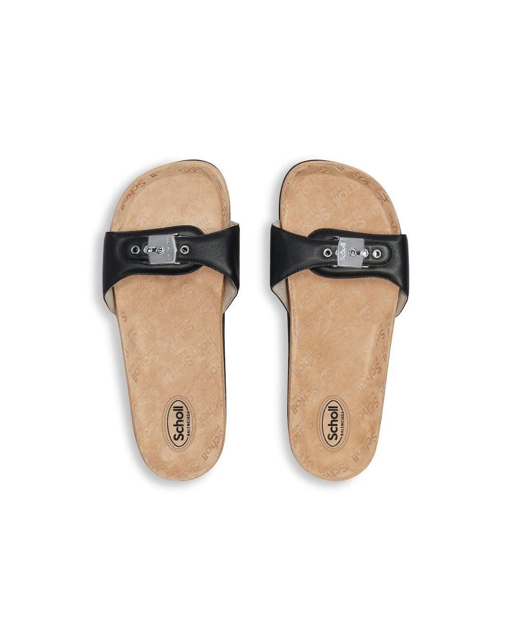 Balenciaga Multicolor I Scholl Flat Sandals