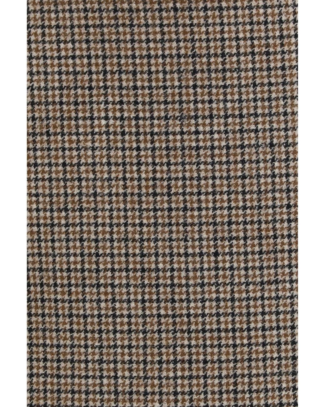 P.A.R.O.S.H. Brown Houndstooth Mini Skirt