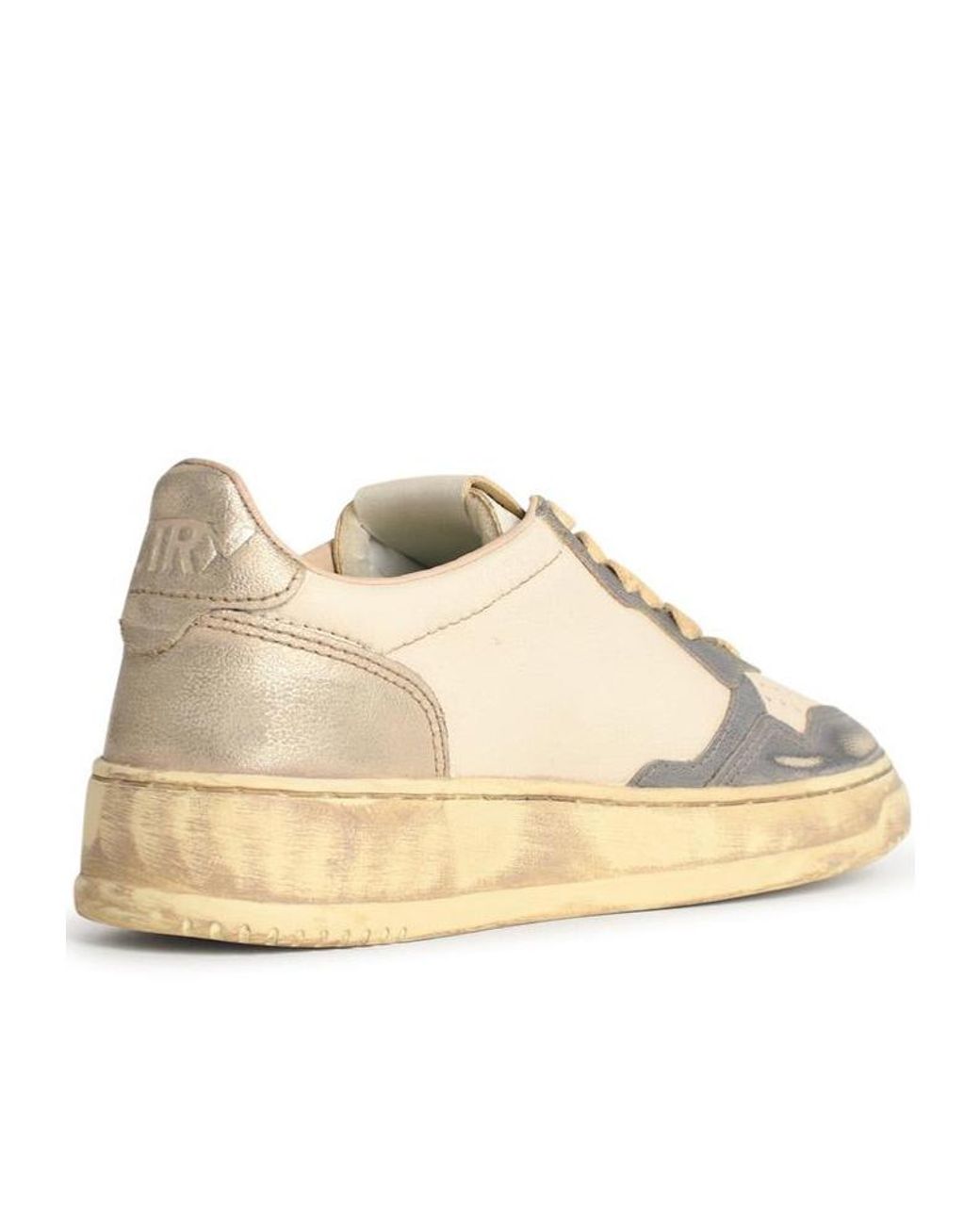 Autry Pink Super Vintage Low Sneakers