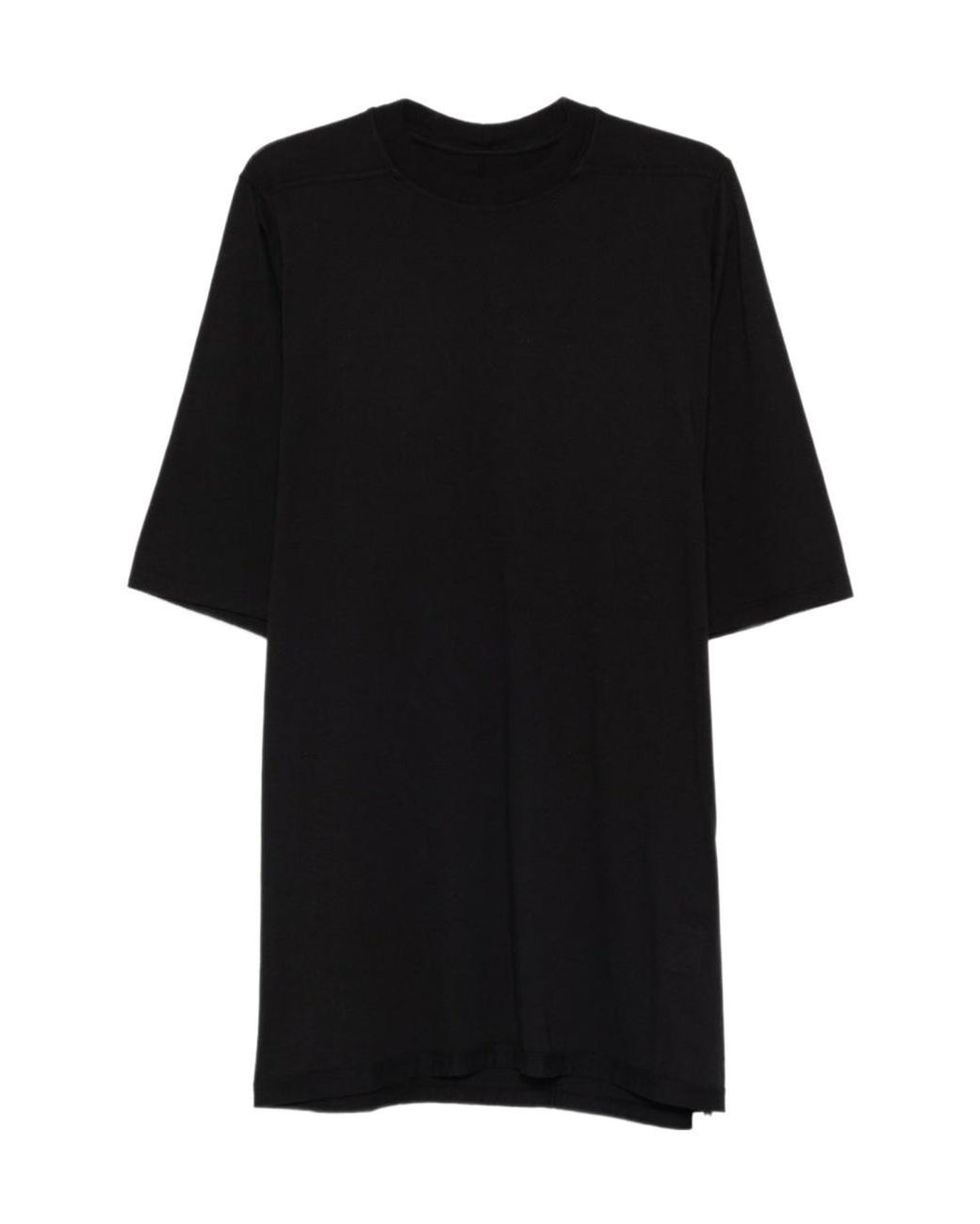Rick Owens Black Ss T-Shirt for men