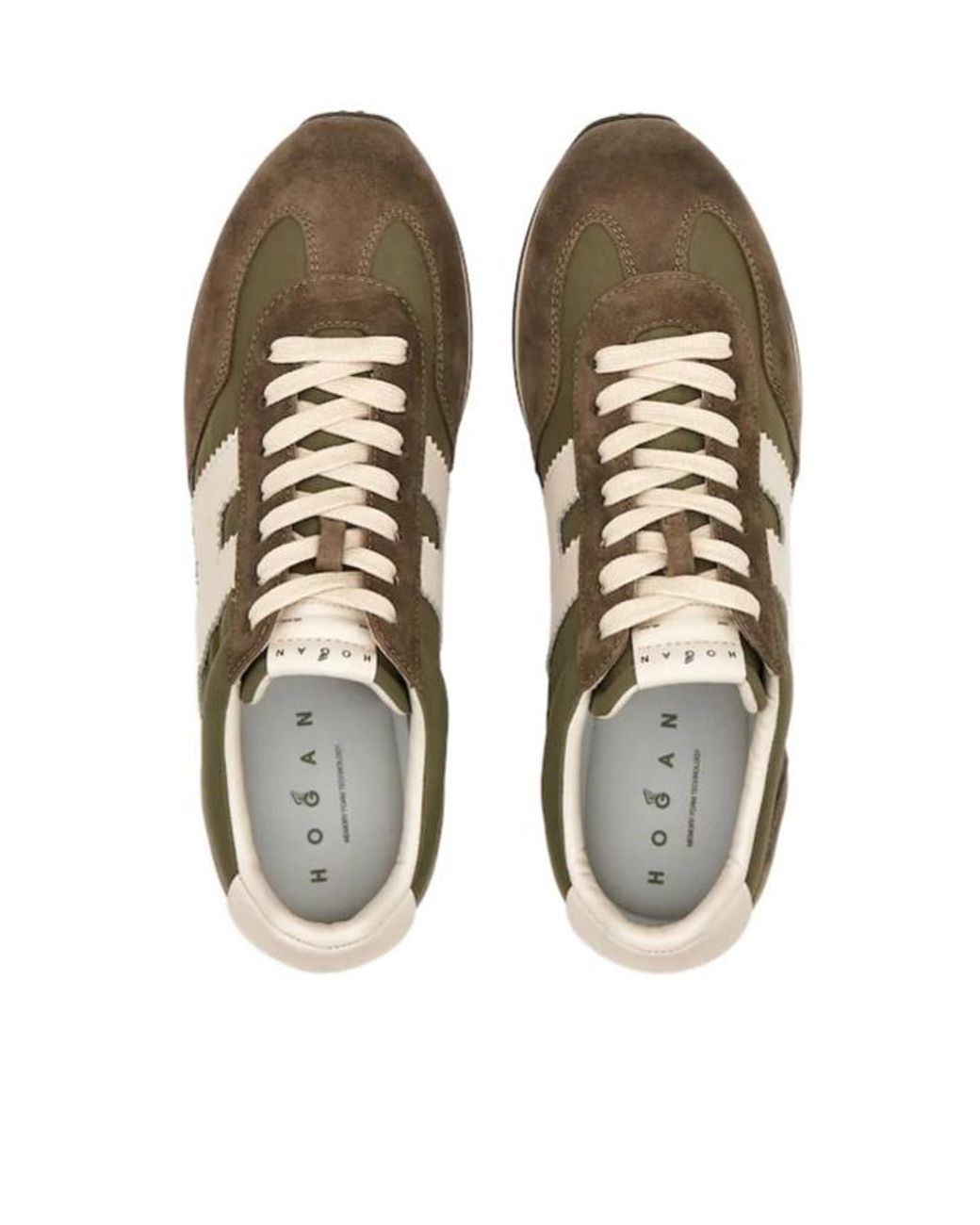 Hogan Brown Flat Sneaker, for men