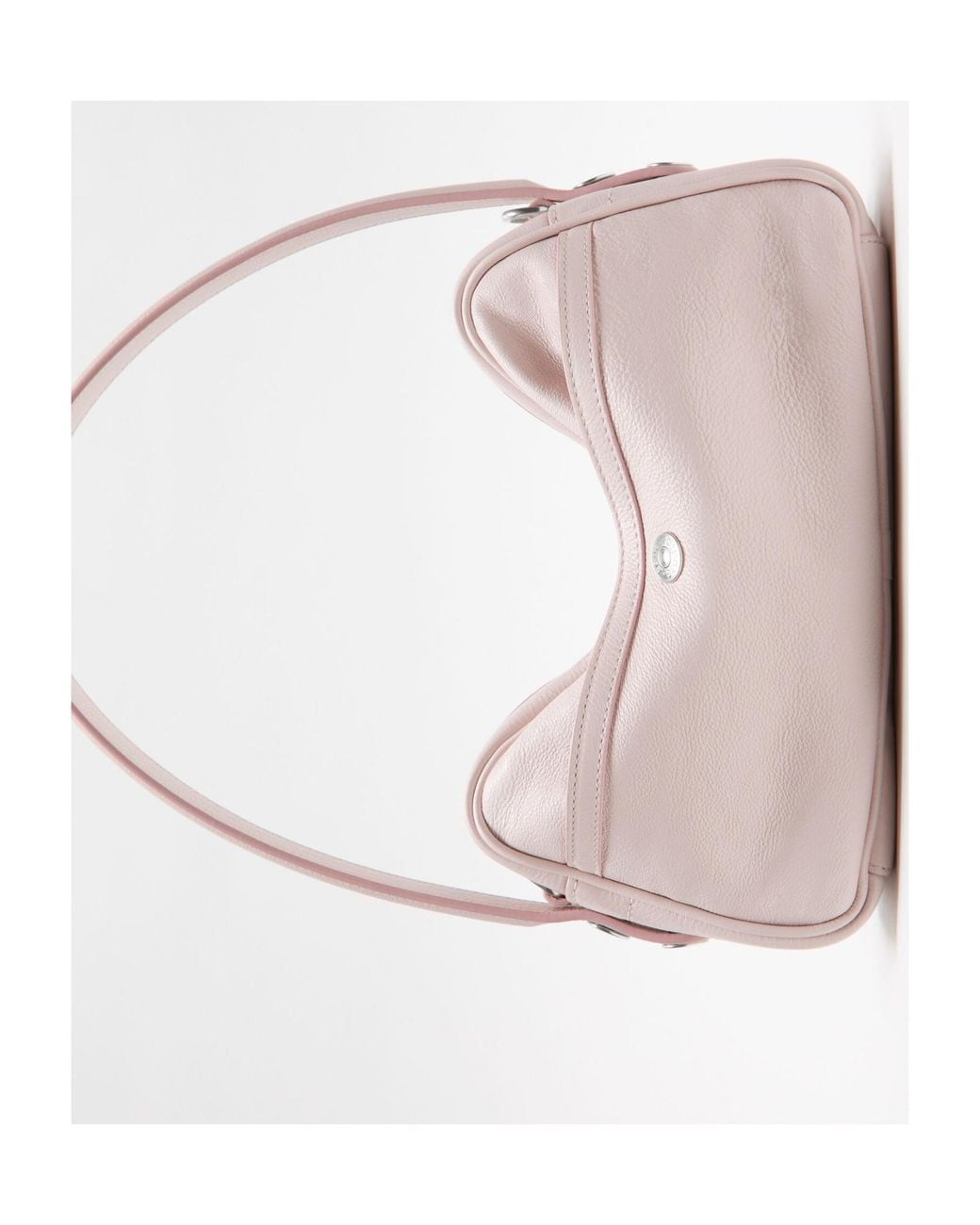 Acne Gray Logo-Print Shoulder Bag for men