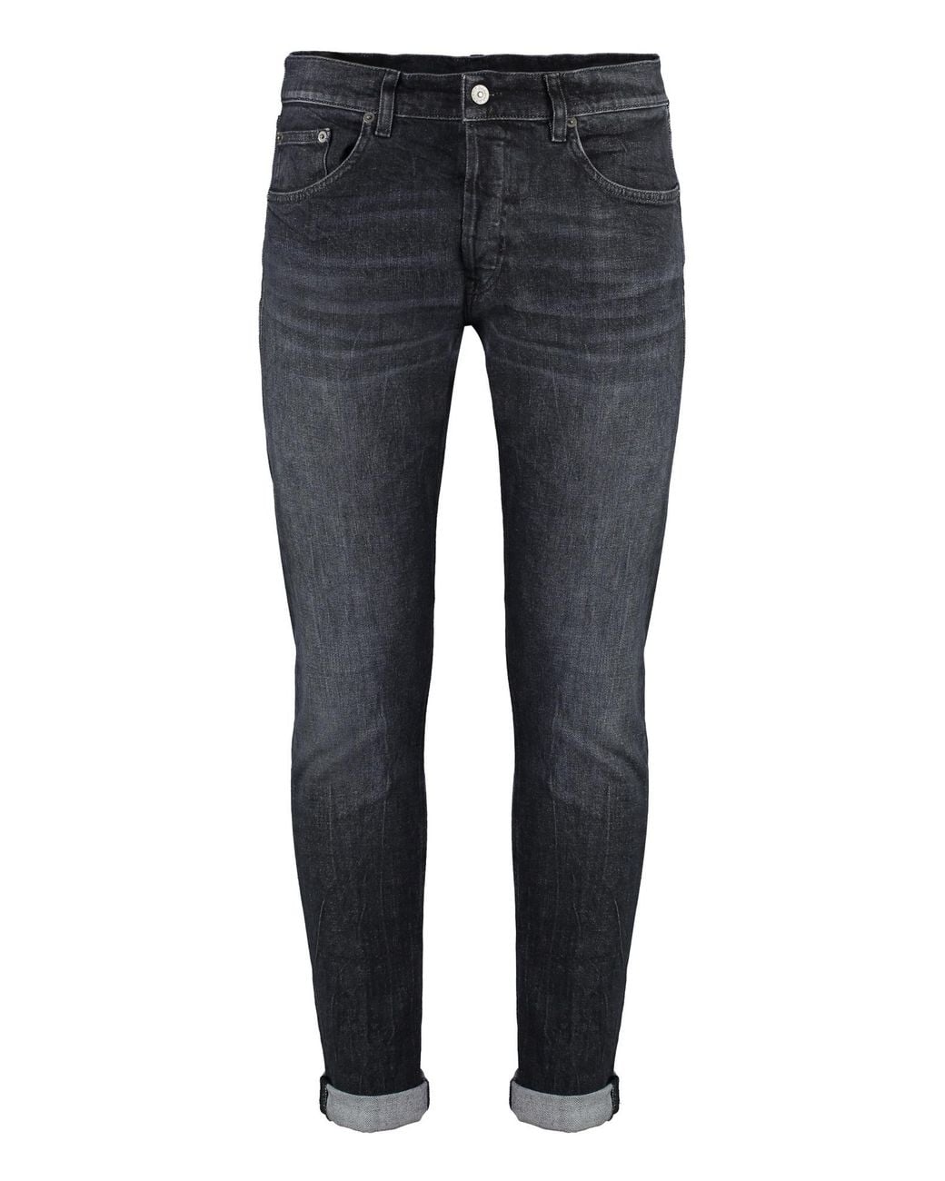 Dondup Blue Jeans With Belt Loops for men