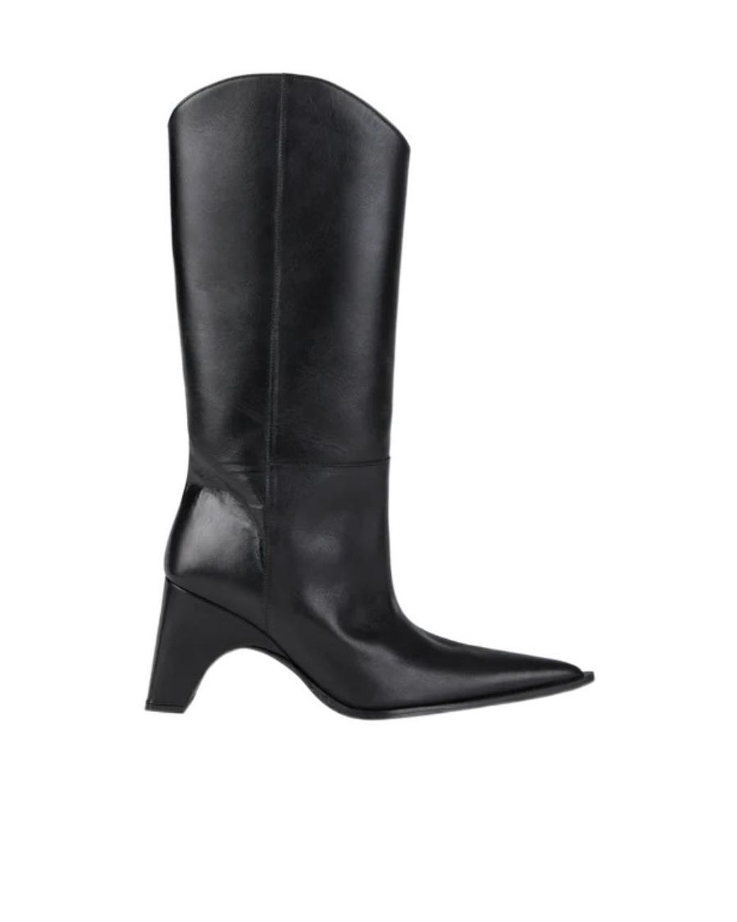 Coperni Black Cowboy Pointed Toe Boots