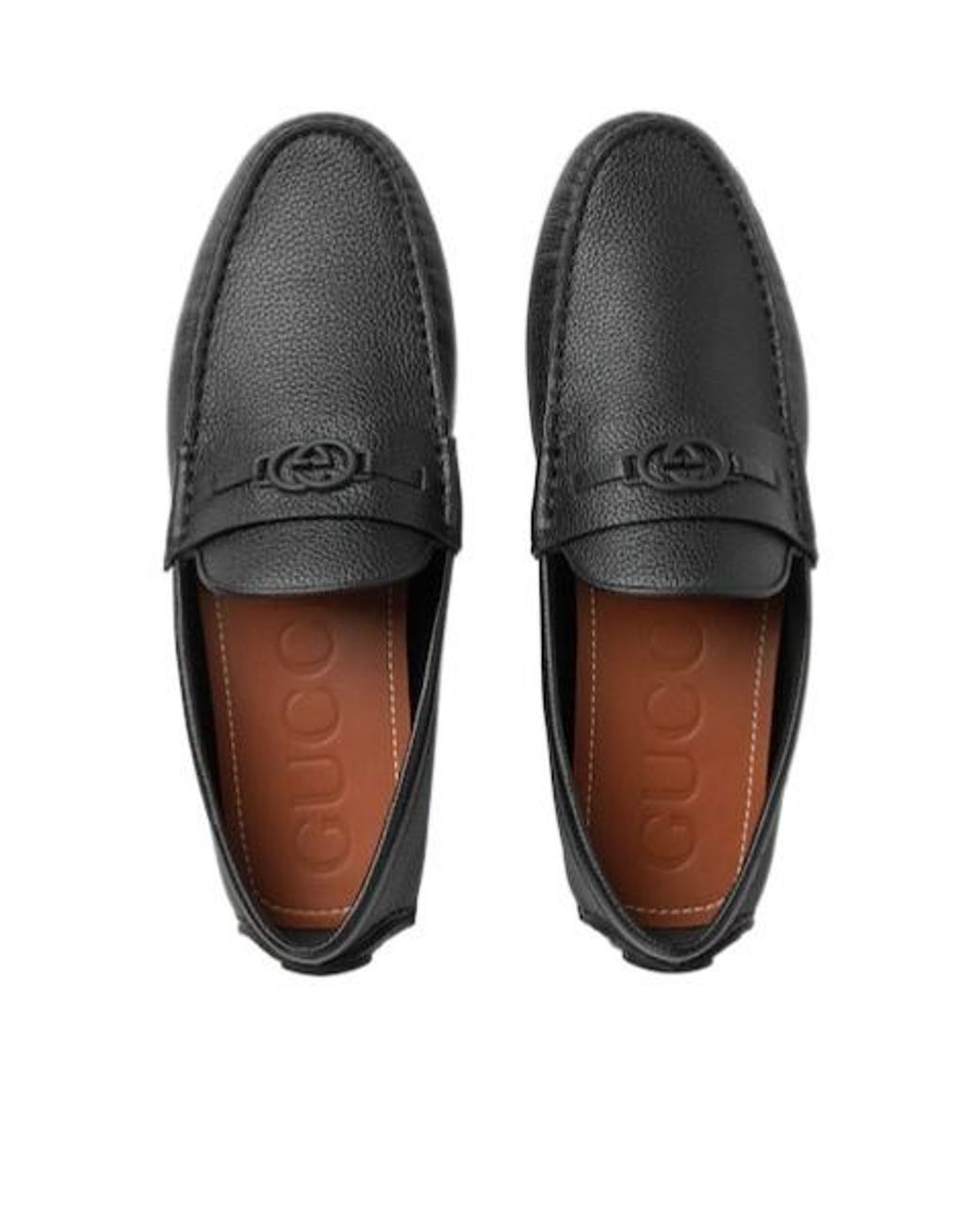 Gucci Black Driver Loafer for men