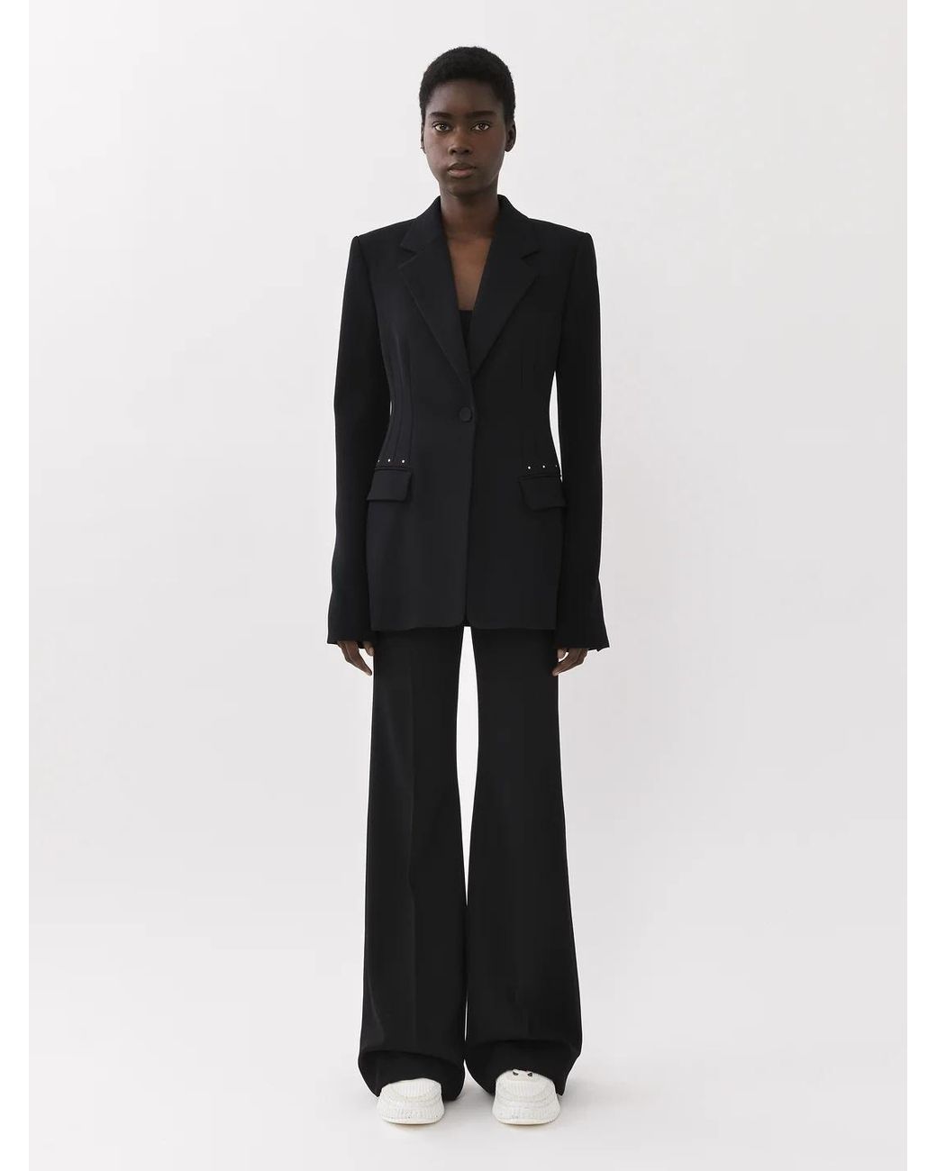 Chloé Black Chloé Bell-Shaped Jacket