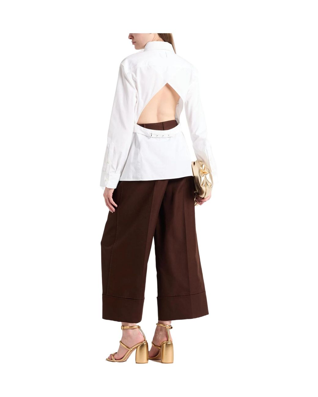 Jacquemus White Minimalist Long-Sleeve Shirt