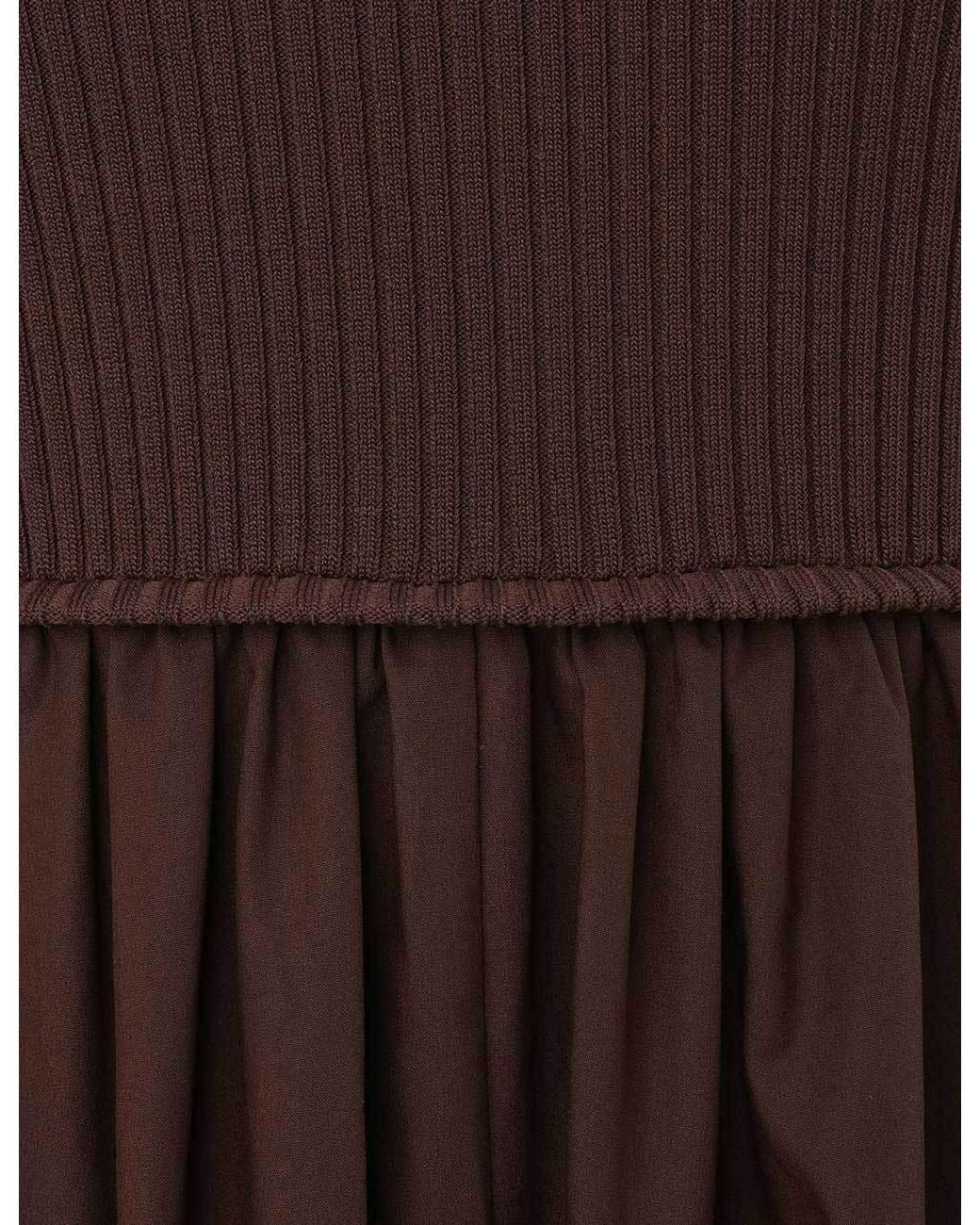 Zimmermann Brown Sleeveless Dress
