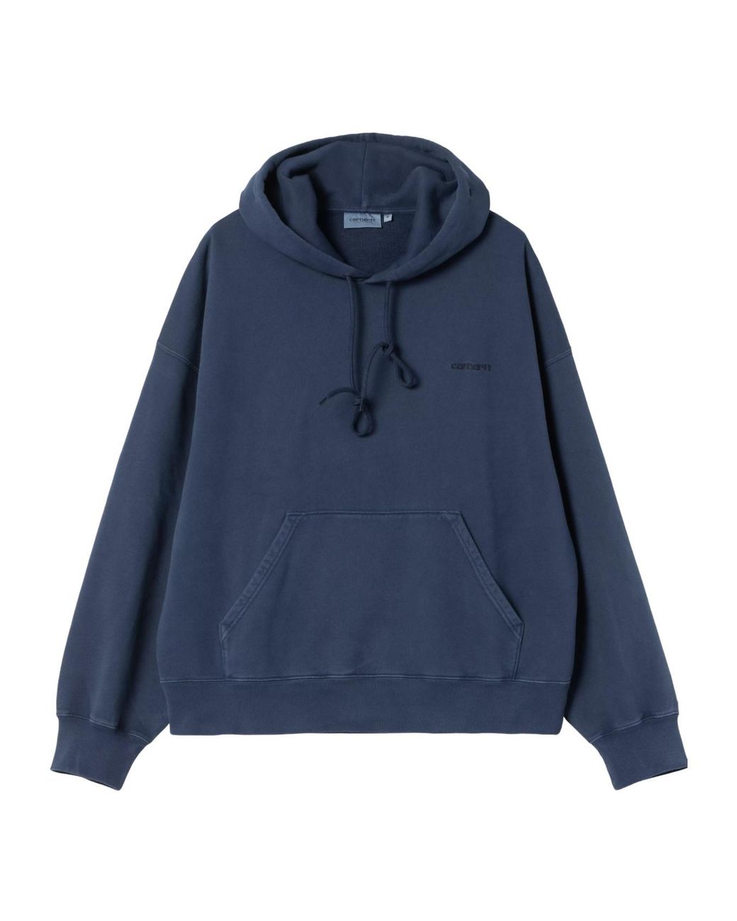 Carhartt Blue Hooded Pocket Hoodie for men