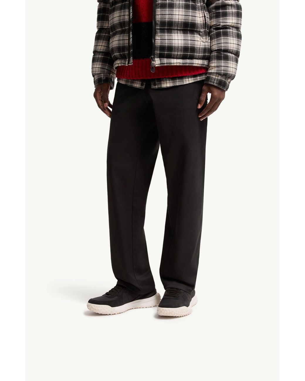 Moncler Black Citytrek Low-Top Sneakers for men