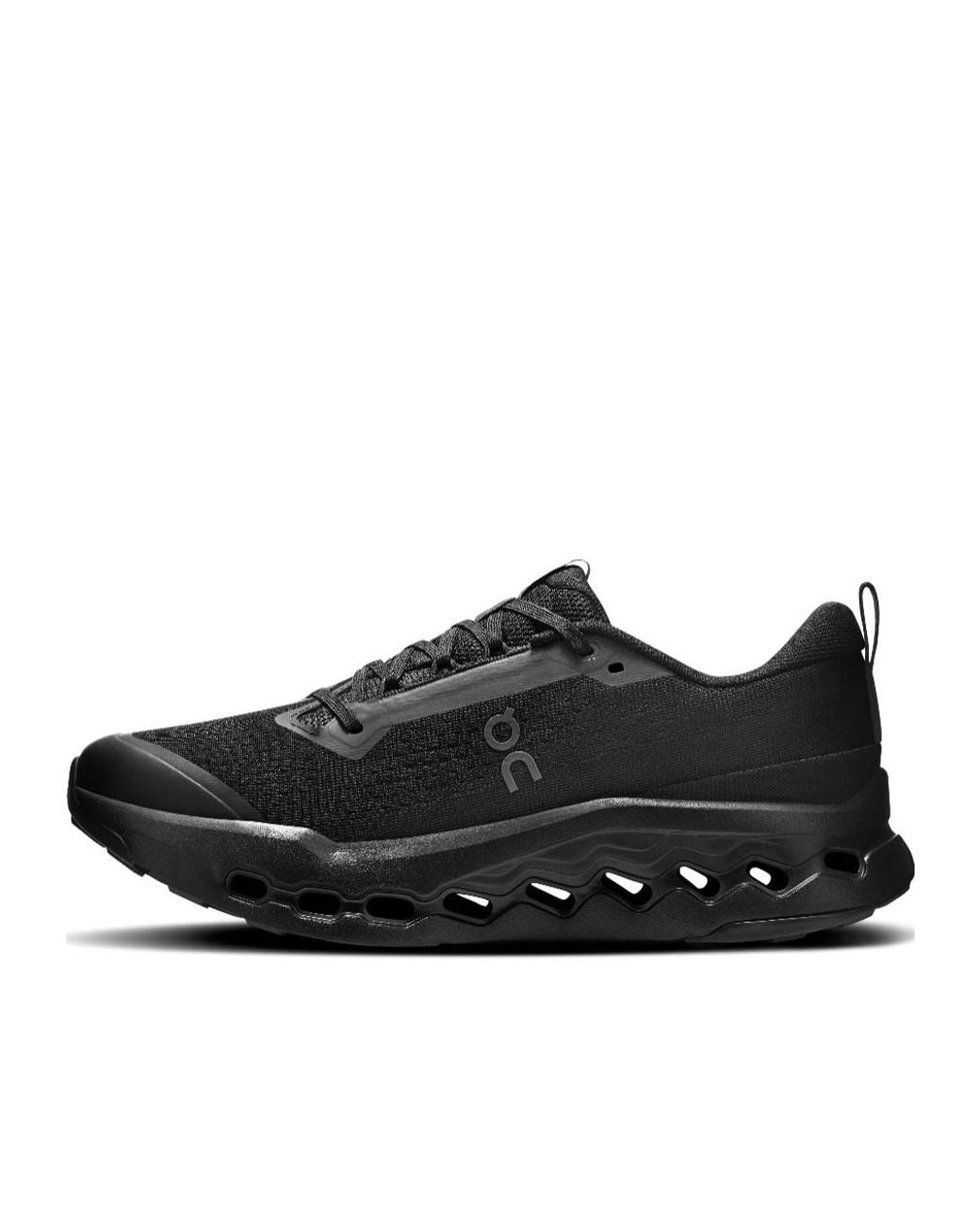 On Shoes Black Cloudsurfer Trail 2 for men