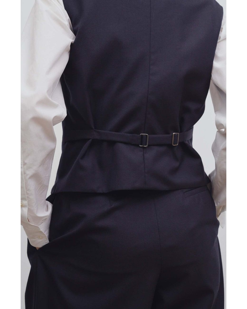 The Row Blue Logo Vest