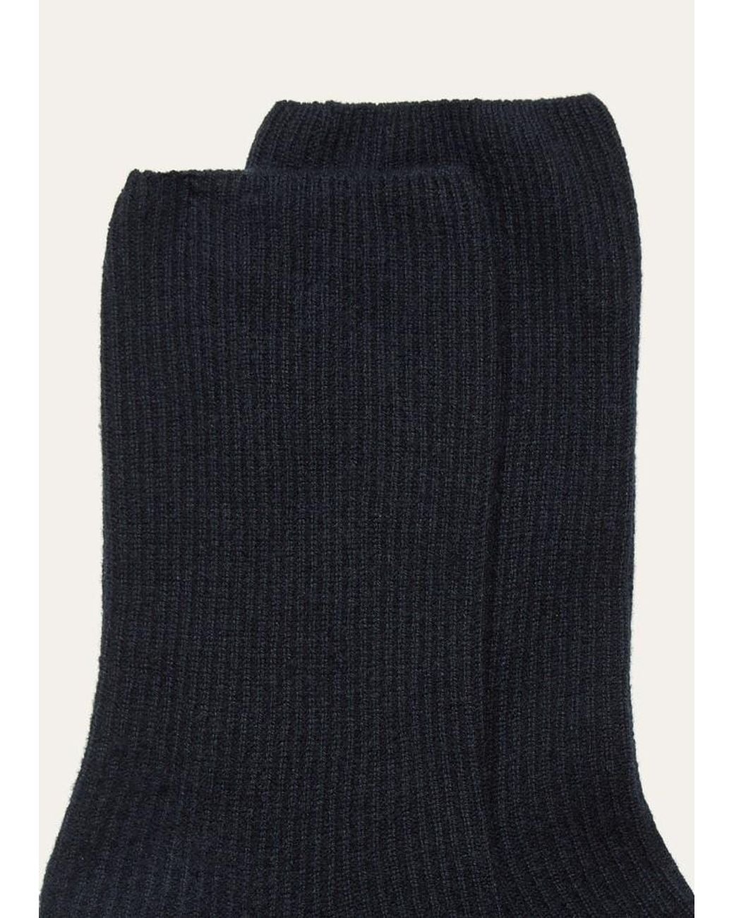 Loro Piana Blue Socks for men