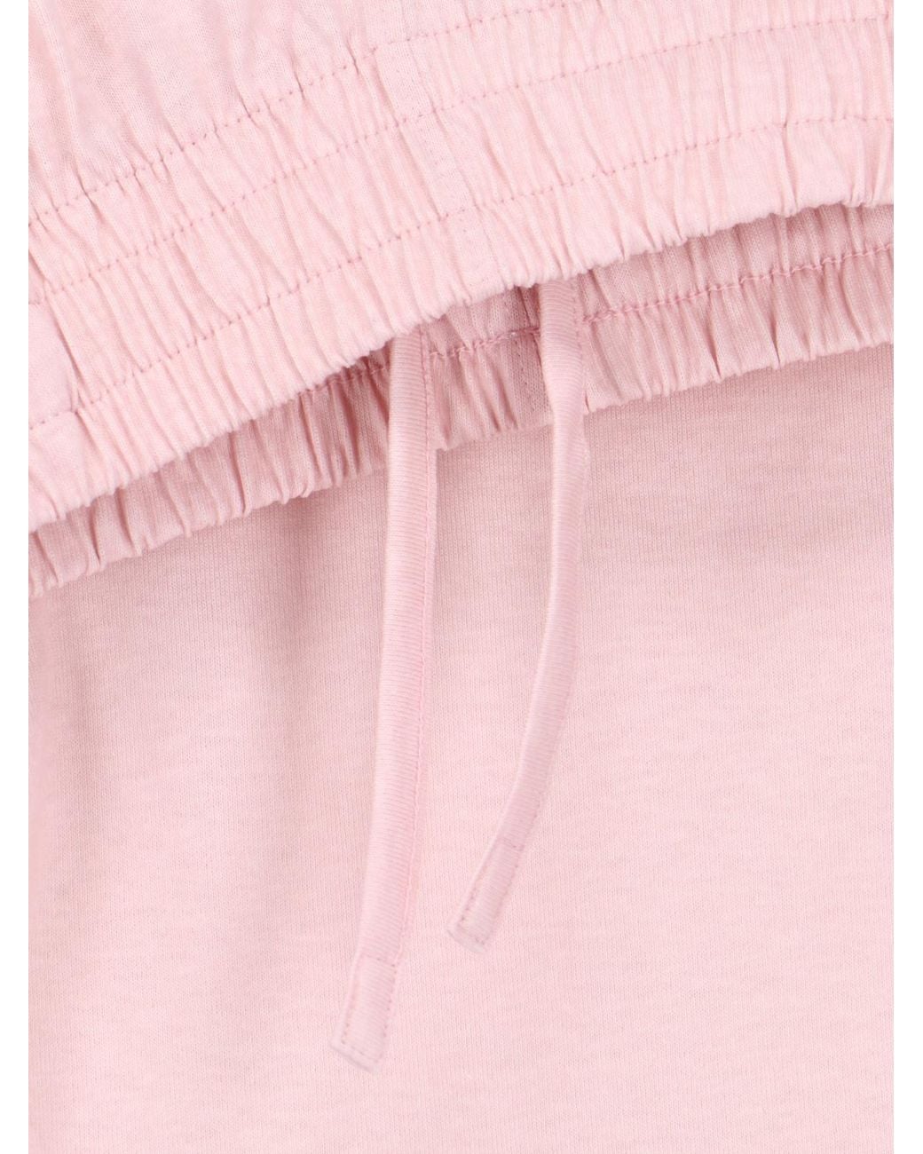Burberry Pink Elasticated Waist Track Shorts