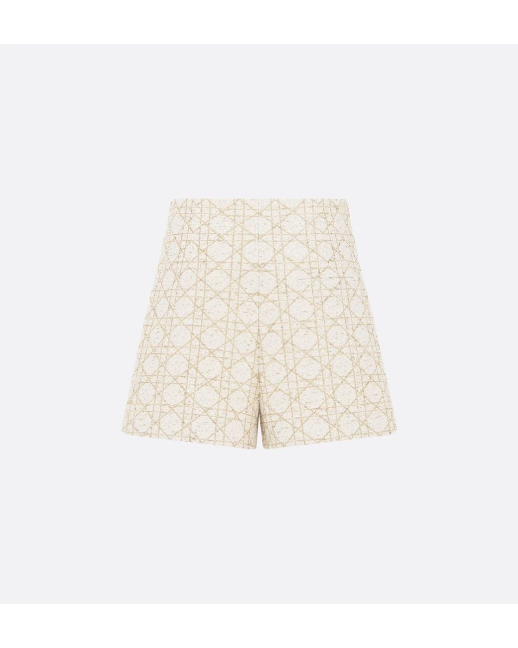 Dior Natural Macrocannage Short Skirts