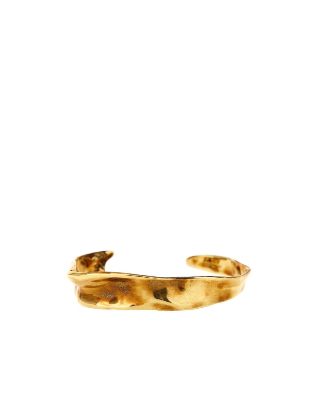 Dries Van Noten Metallic Embroidered Cuff Bracelet