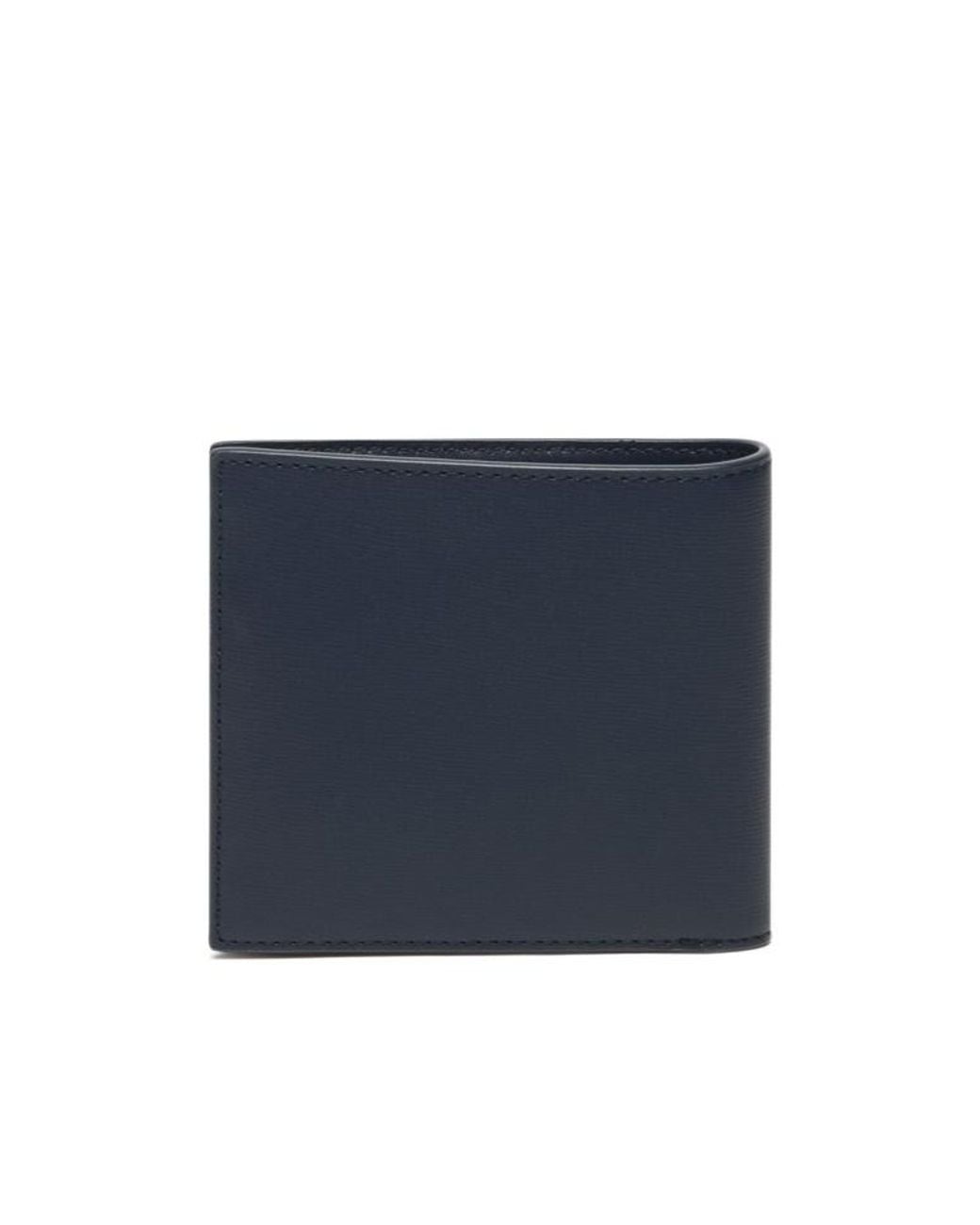 Bally Blue Mythos Stripe Bifold Wallet for men