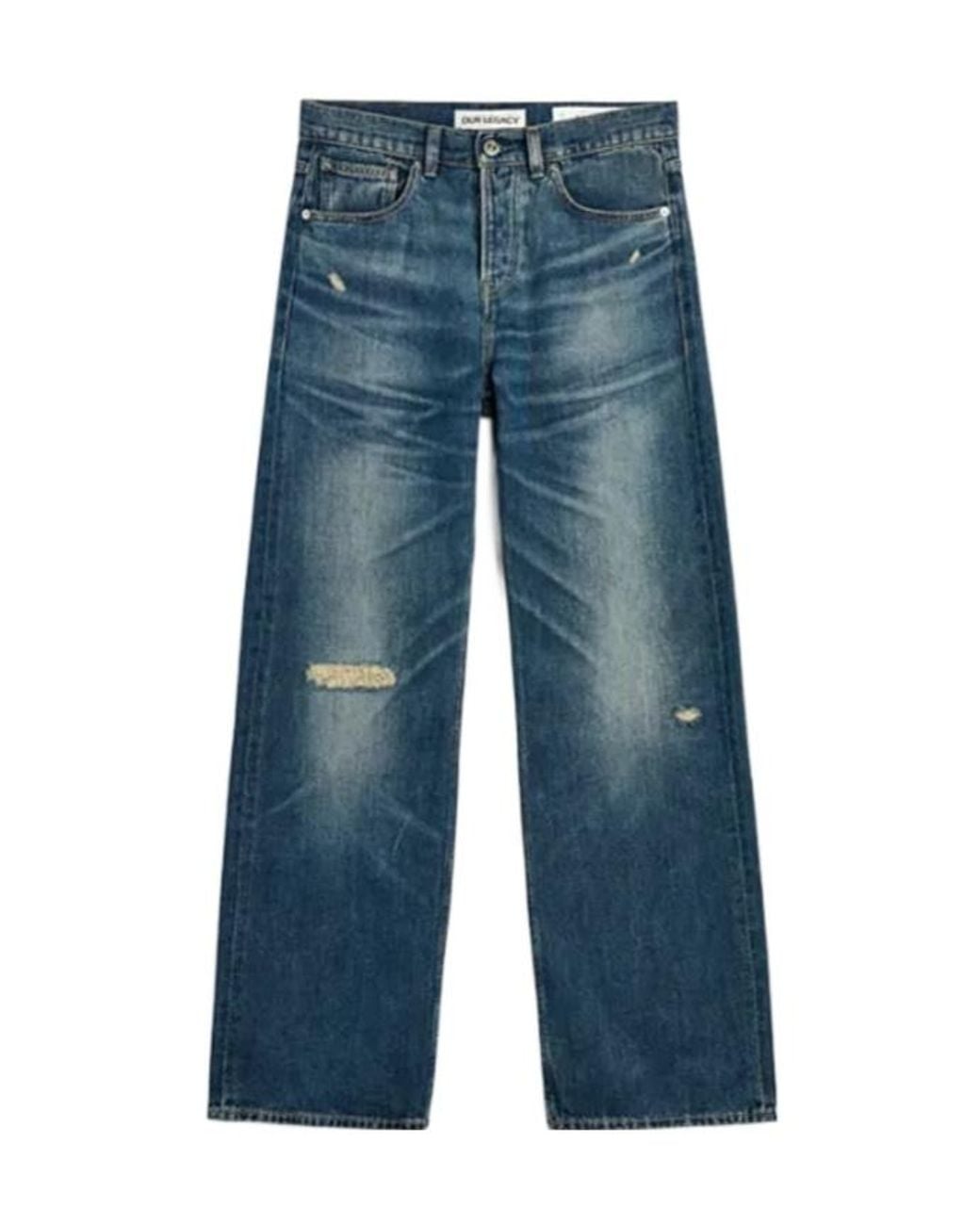 Our Legacy Blue Belt Loop Jeans