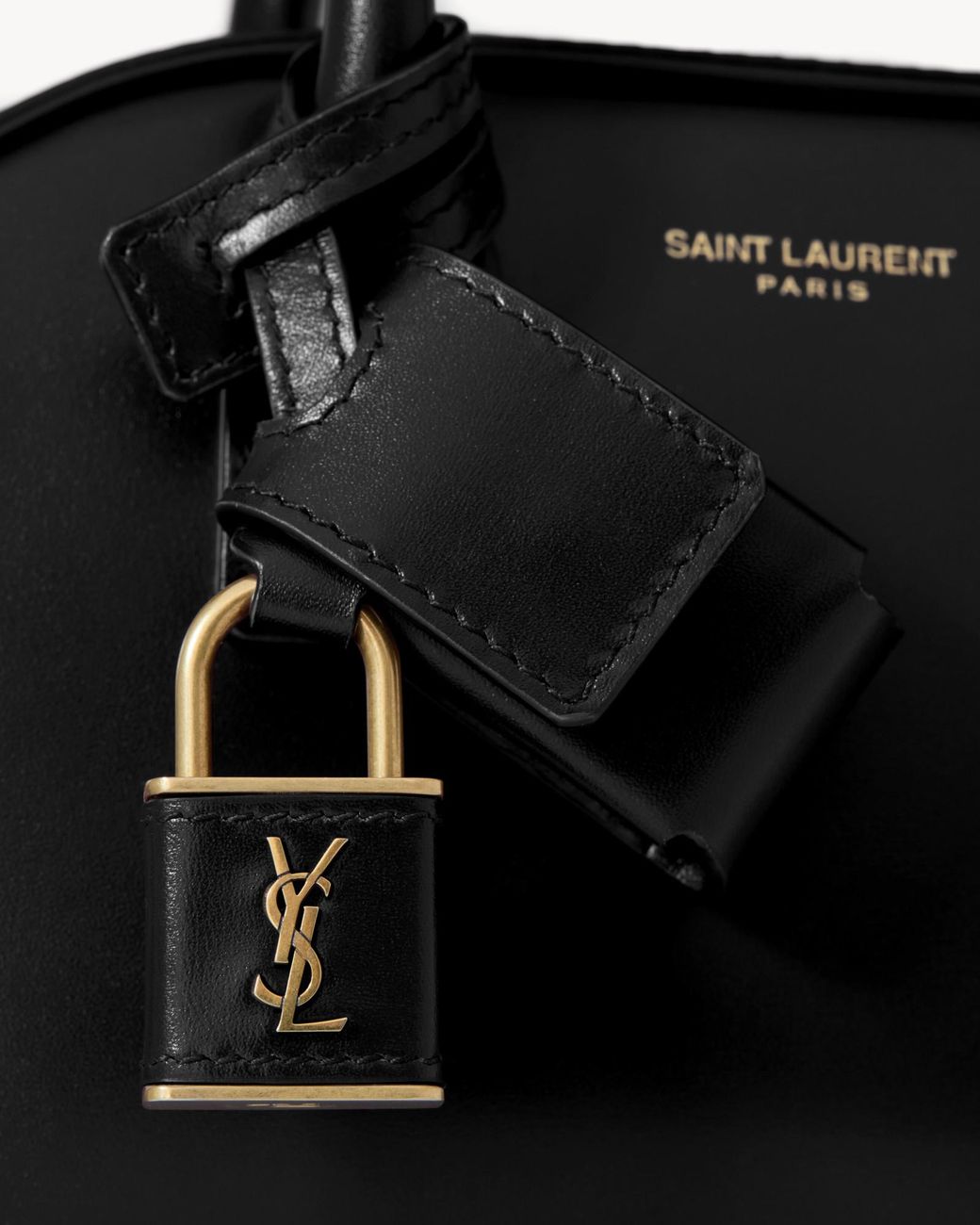 Saint Laurent Black Sac De Jour Boston Mini Shoulder Bag