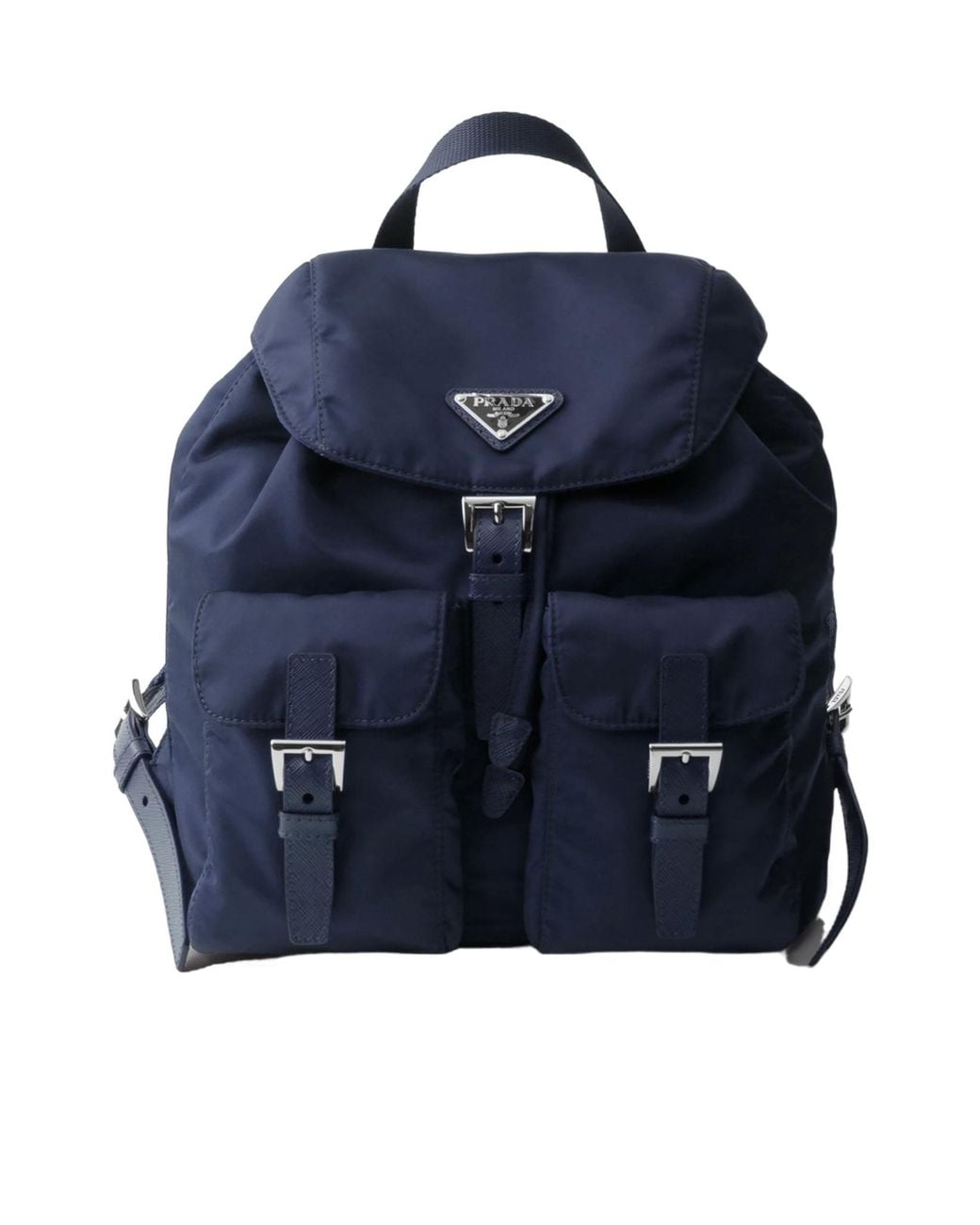 Prada Blue Small Re-Nylon Backpack