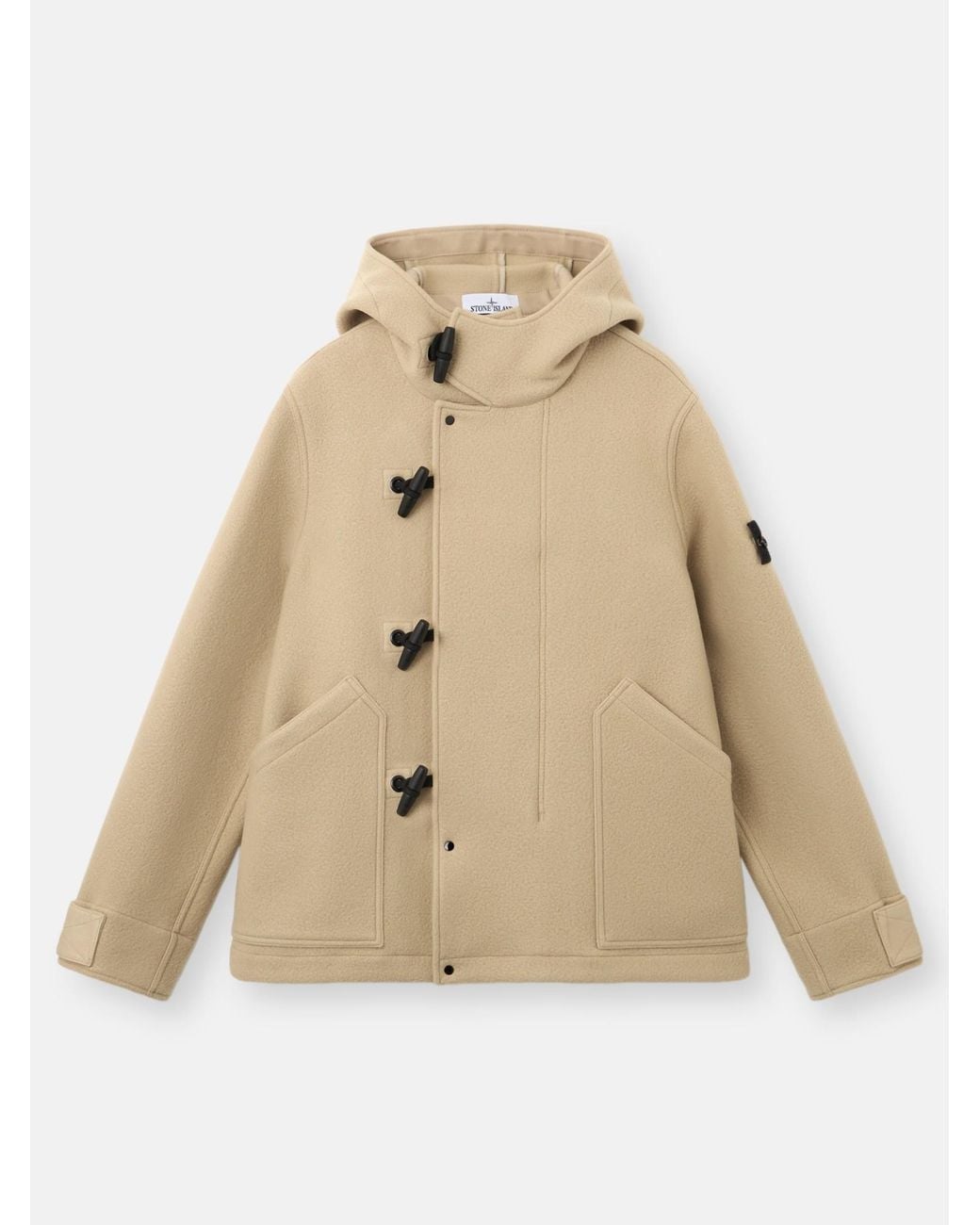 Stone Island Natural 4100039 Heavy Melton for men