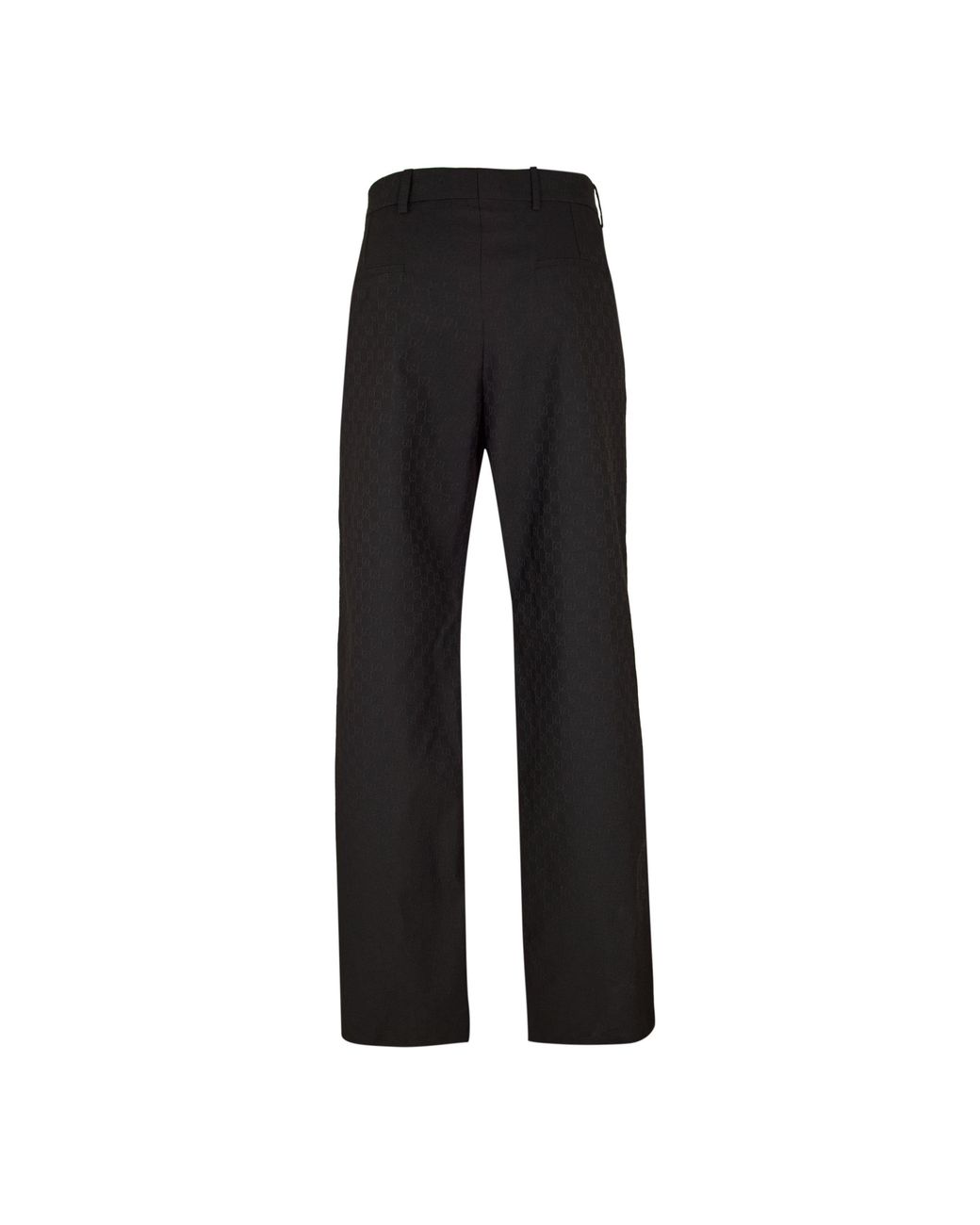 Gucci Black Simple Straight-Leg Pants for men