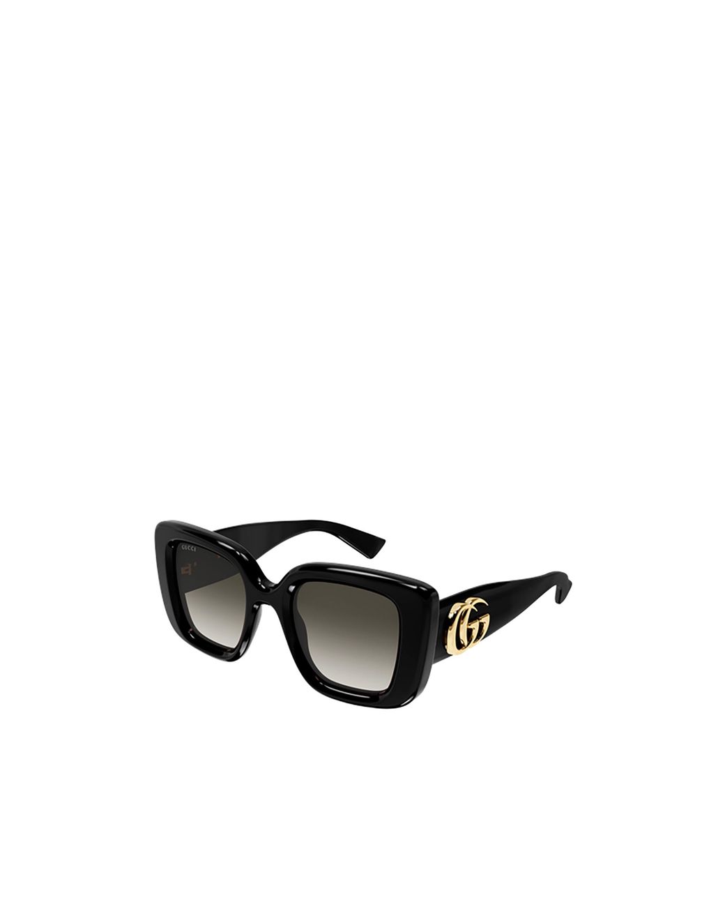 Gucci Black Eyewear Butterfly Frame Sunglasses