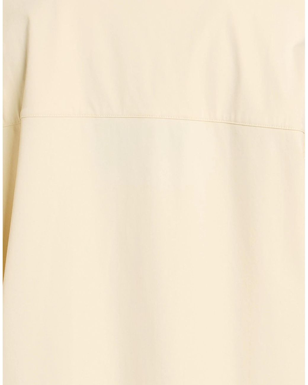 Max Mara Natural Minimalist Long-Sleeve Shirt