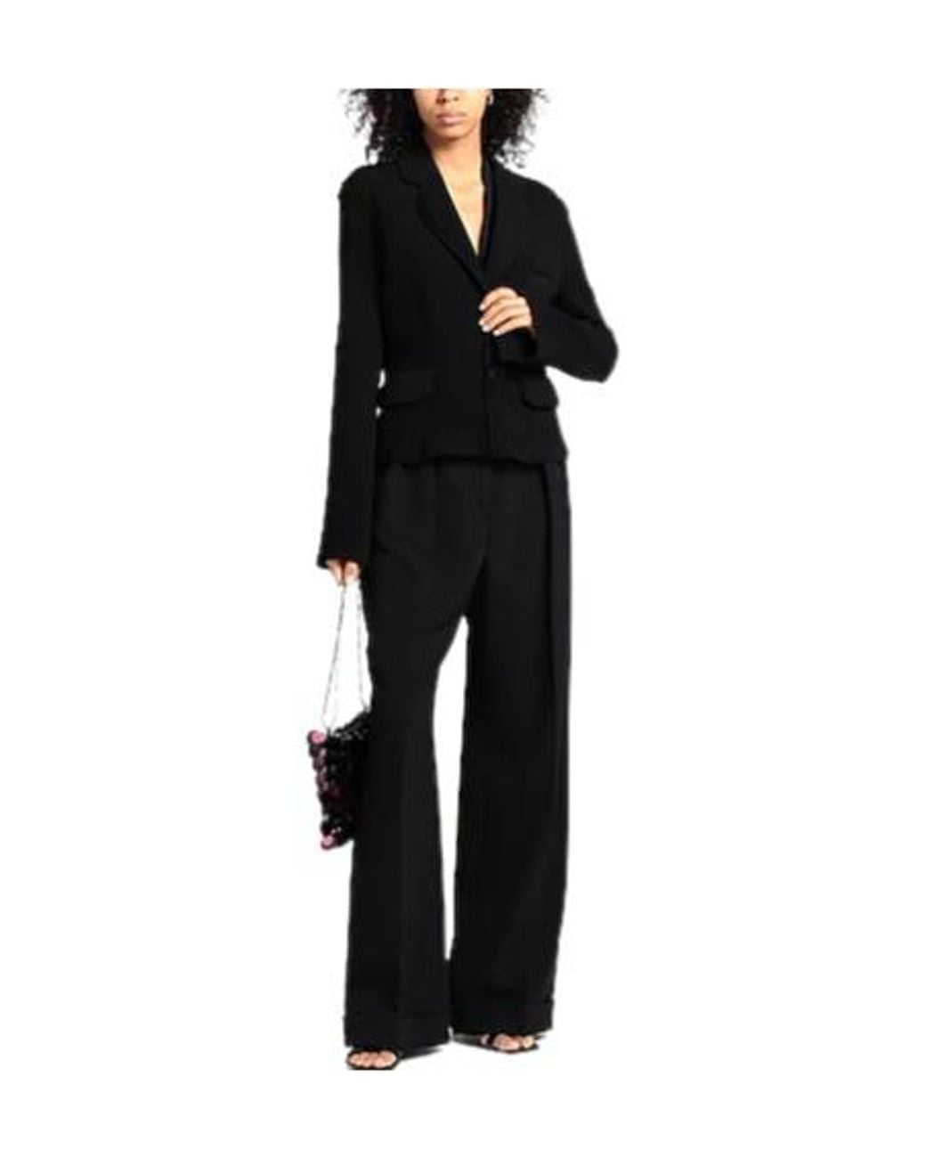 Dolce & Gabbana Black Minimalist Blazer
