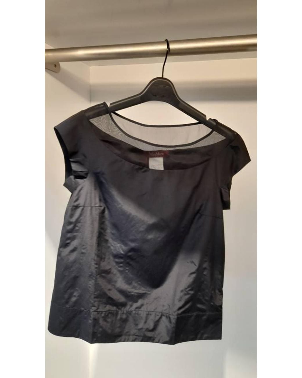 Max Mara Black Short-Sleeved T-Shirt