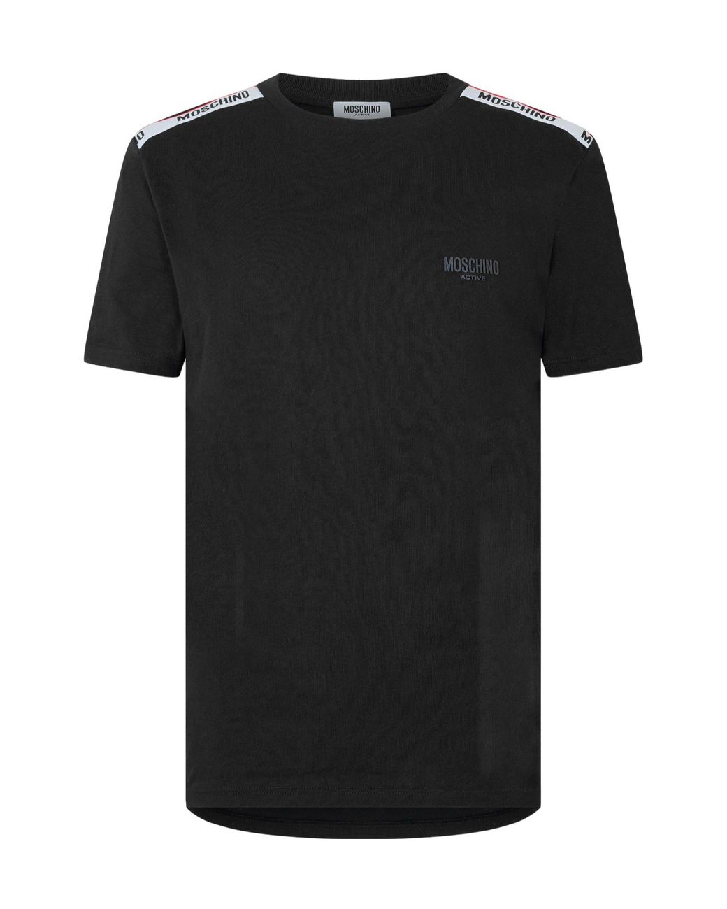 Moschino Black Regularfit Tshirt for men