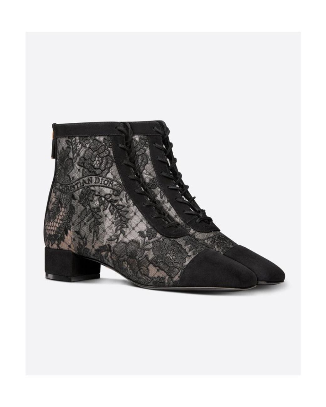 Dior Black Naughtily-D Ankle Boot
