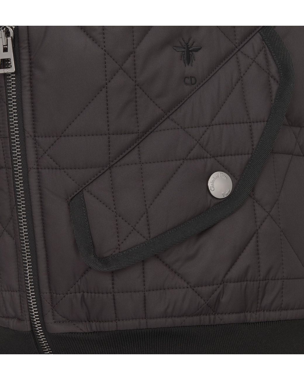 Dior Black Macrocannage Vest