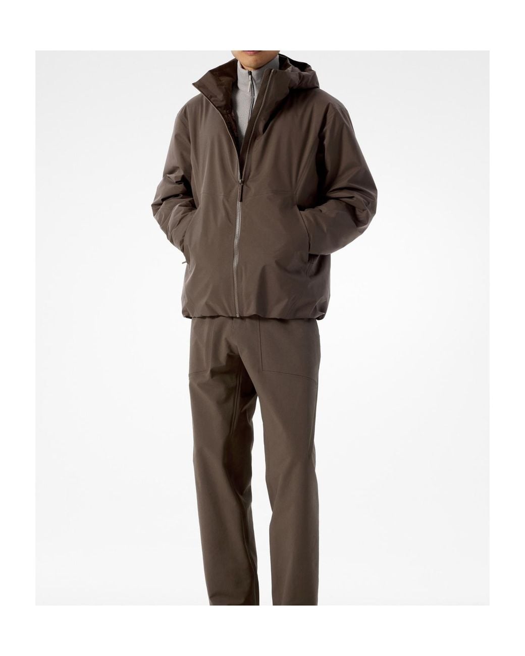 Veilance Brown Diode Gore-Tex Jacket for men