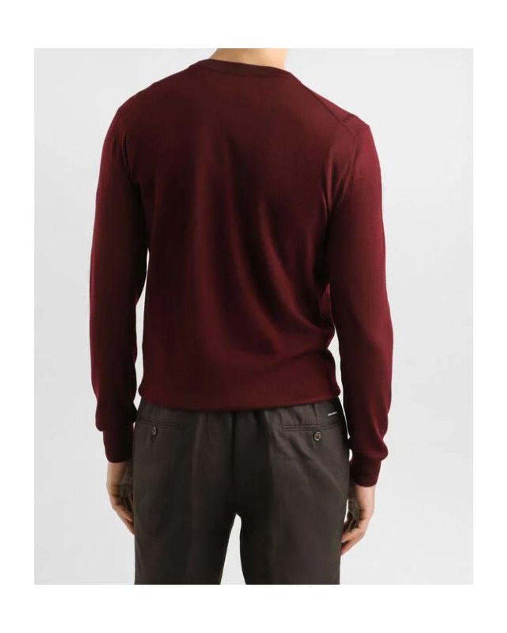 Dolce & Gabbana Logo Embroidered Crewneck Pullover for men