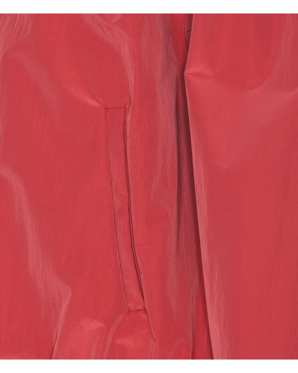 Herno Red Zip-Up Hooded Jacket