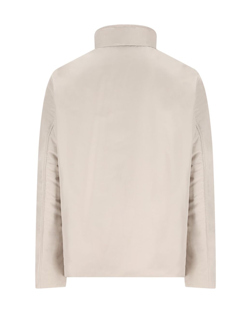 Herno Natural High Neck Reversible Jacket for men