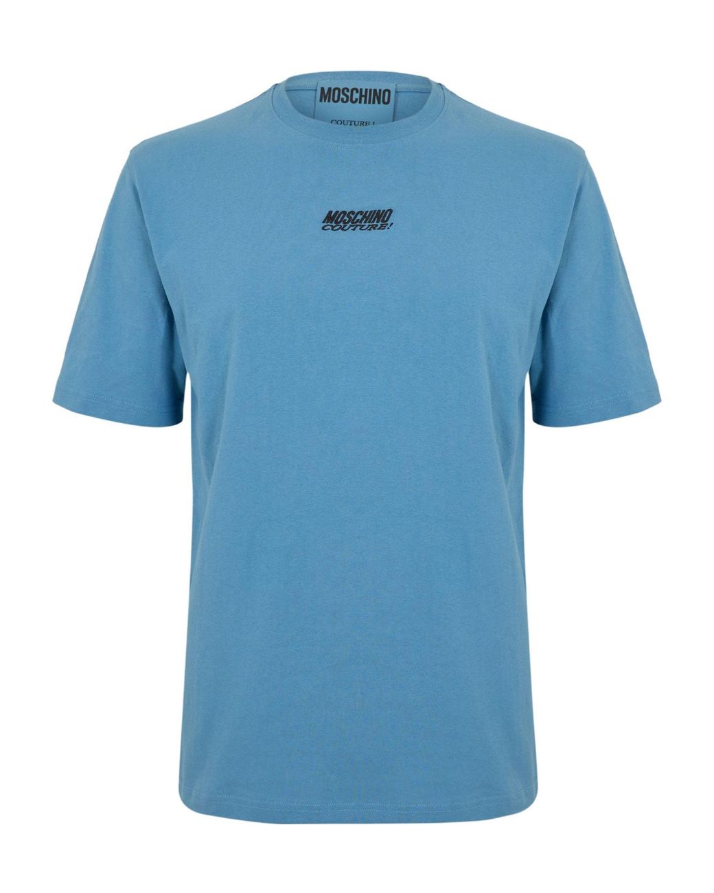 Moschino Blue Simple Tshirt for men