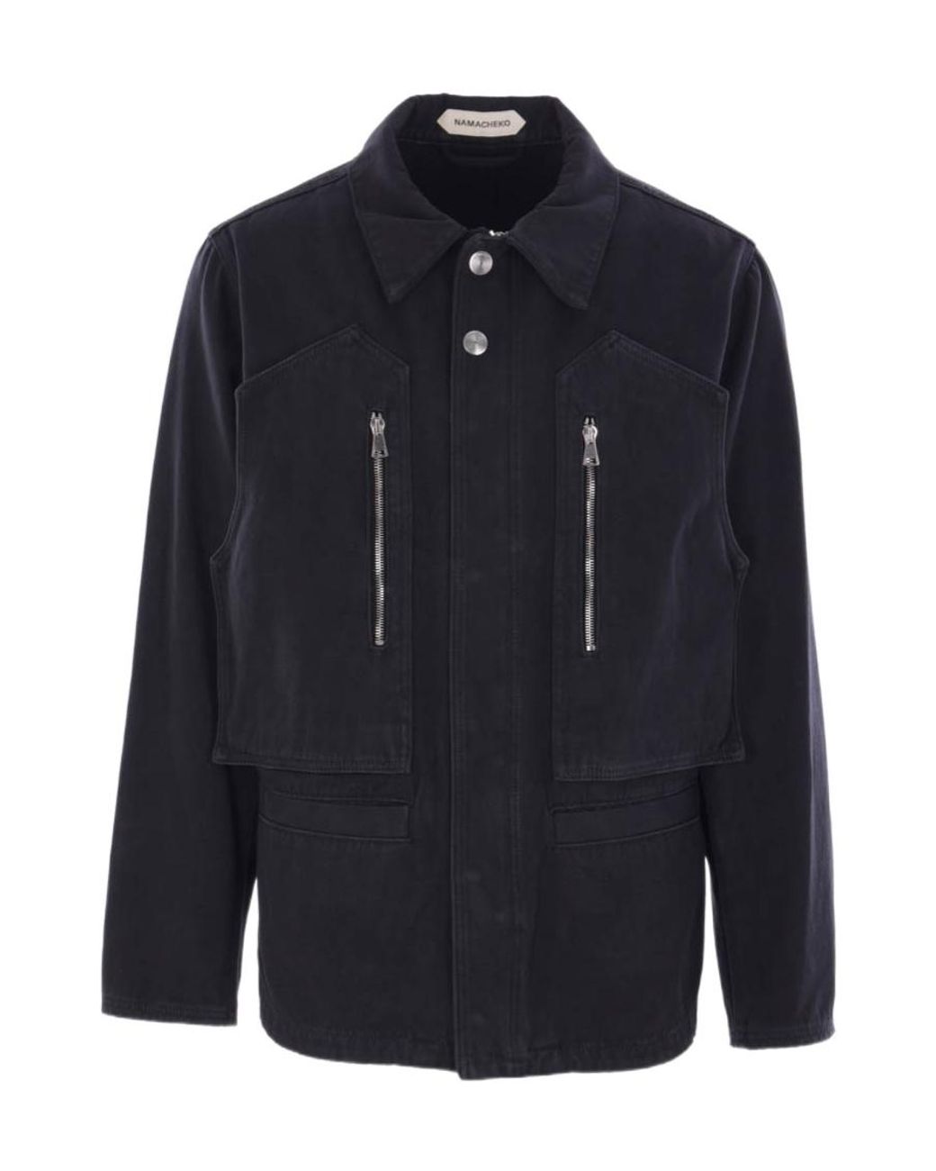 NAMACHEKO Blue Cotton Jacket for men