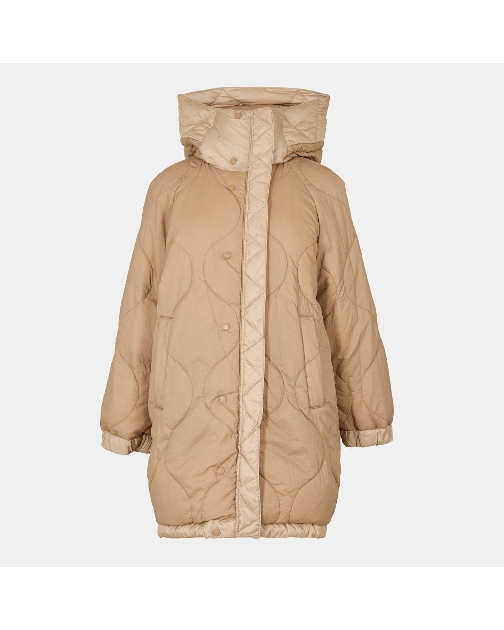 Weekend by Maxmara Natural Anfora Long Puffer Jacket