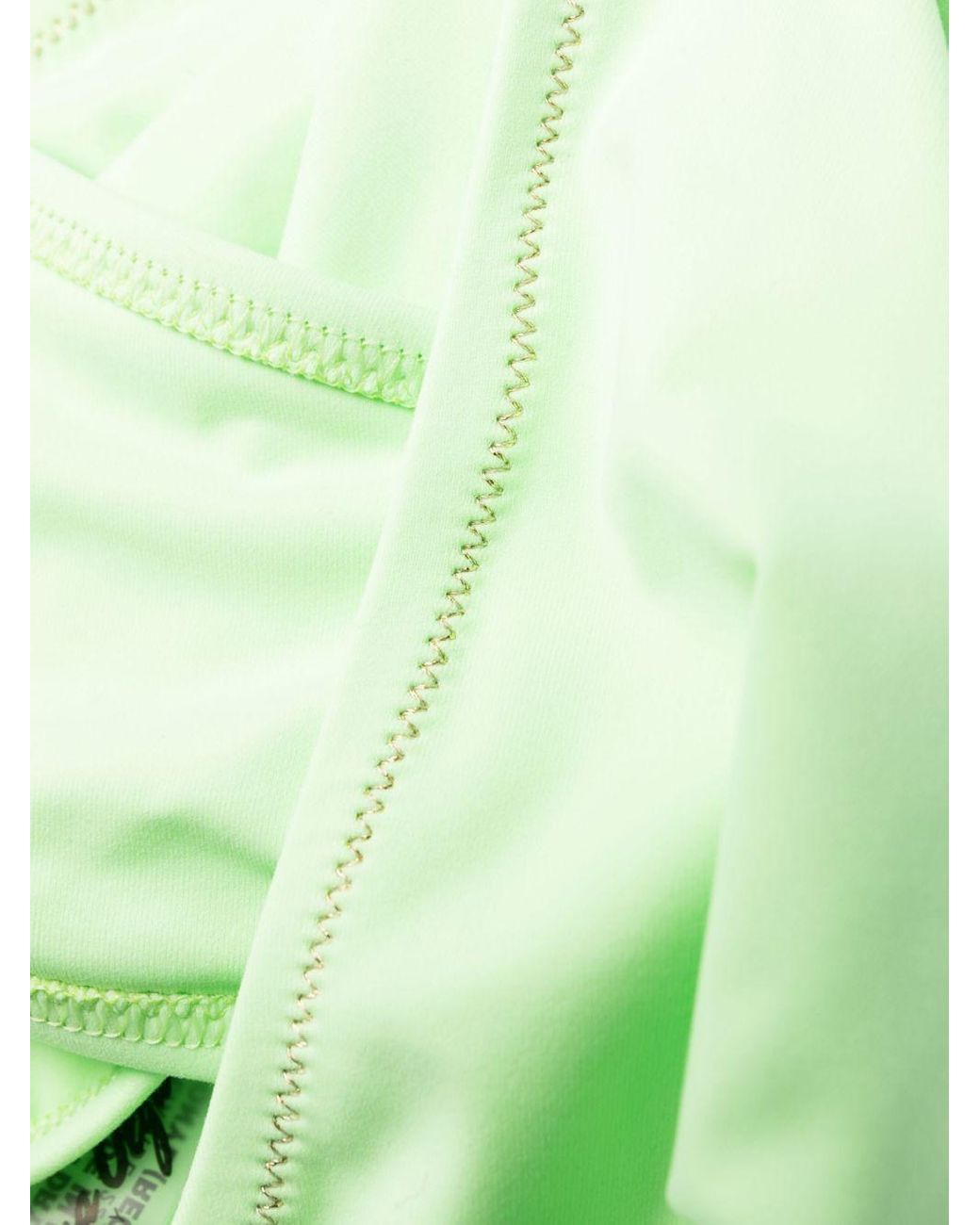 Reina Olga Green Exotica Cut-Out Open Back Swimsuit