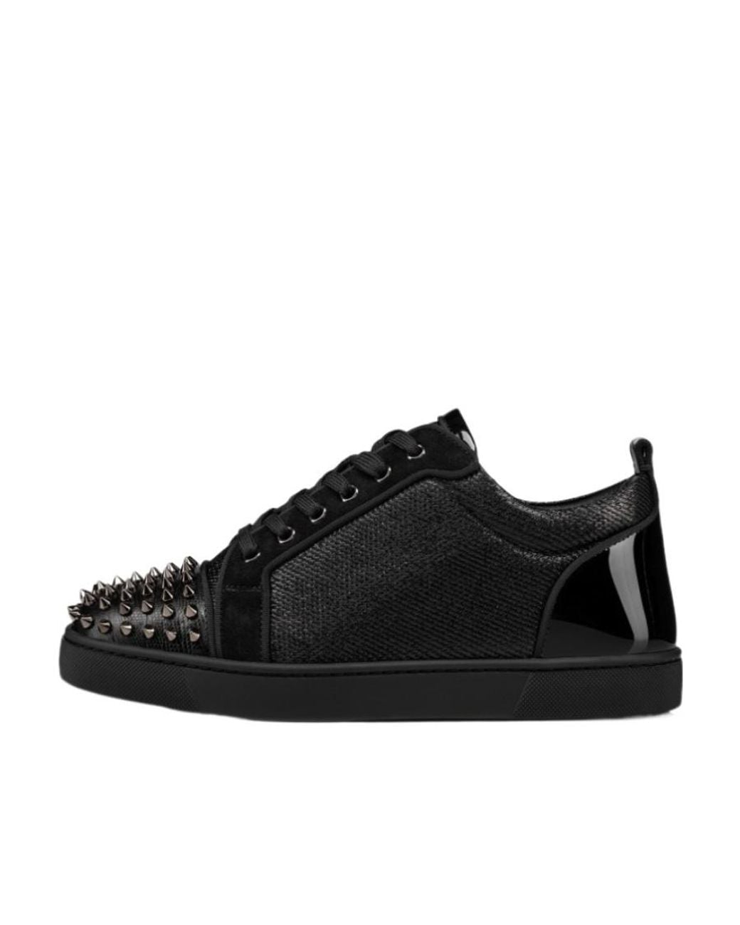Christian Louboutin Black Logo Sports Shoes for men