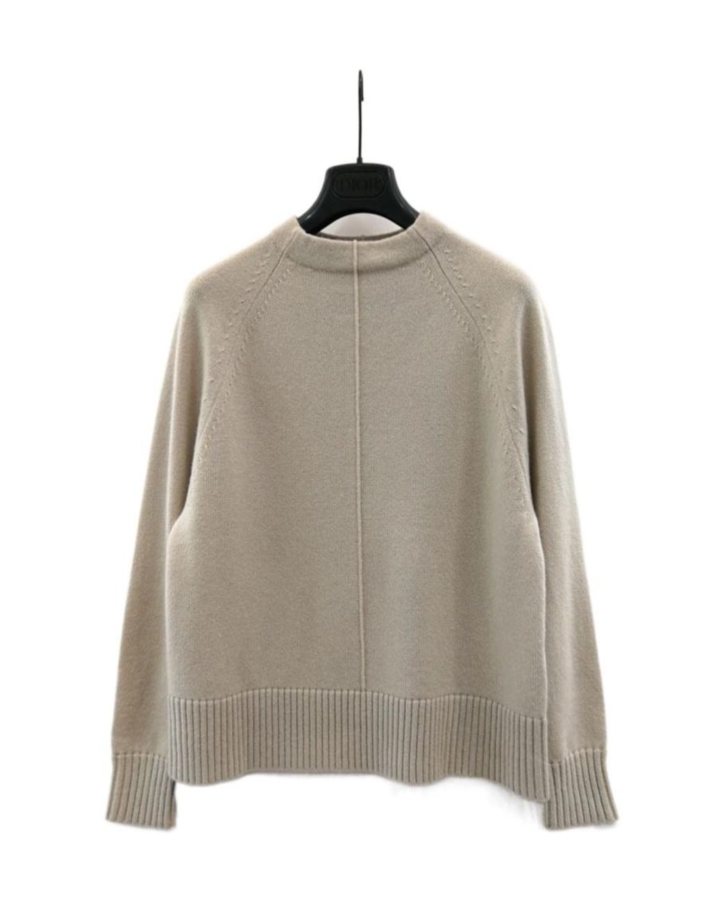 Max Mara Gray Crewneck Long-Sleeved Jumper