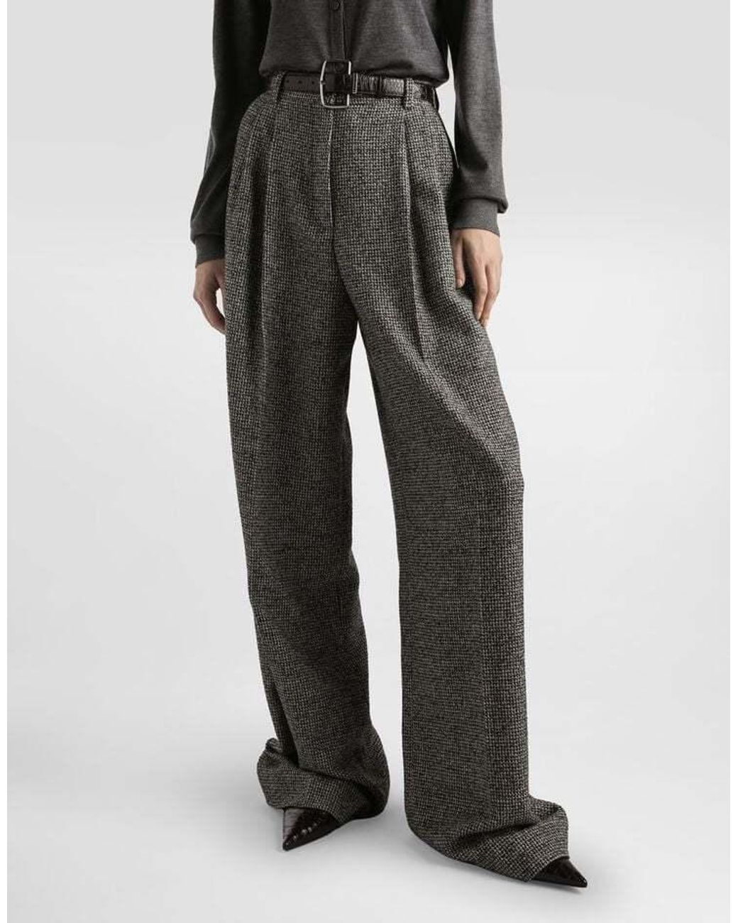 Dolce & Gabbana Gray Pants