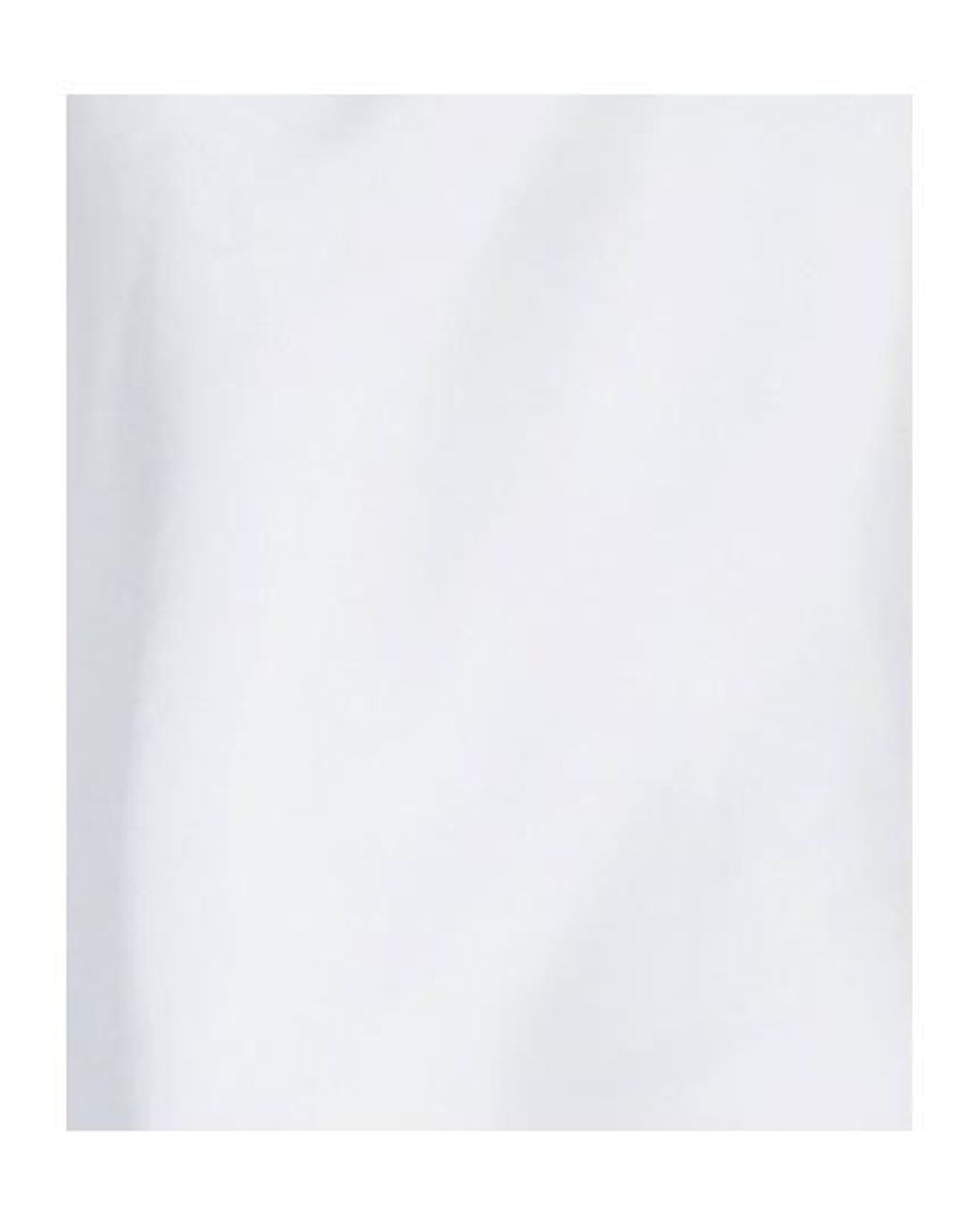 Tory Burch White Solid-Color Shirt