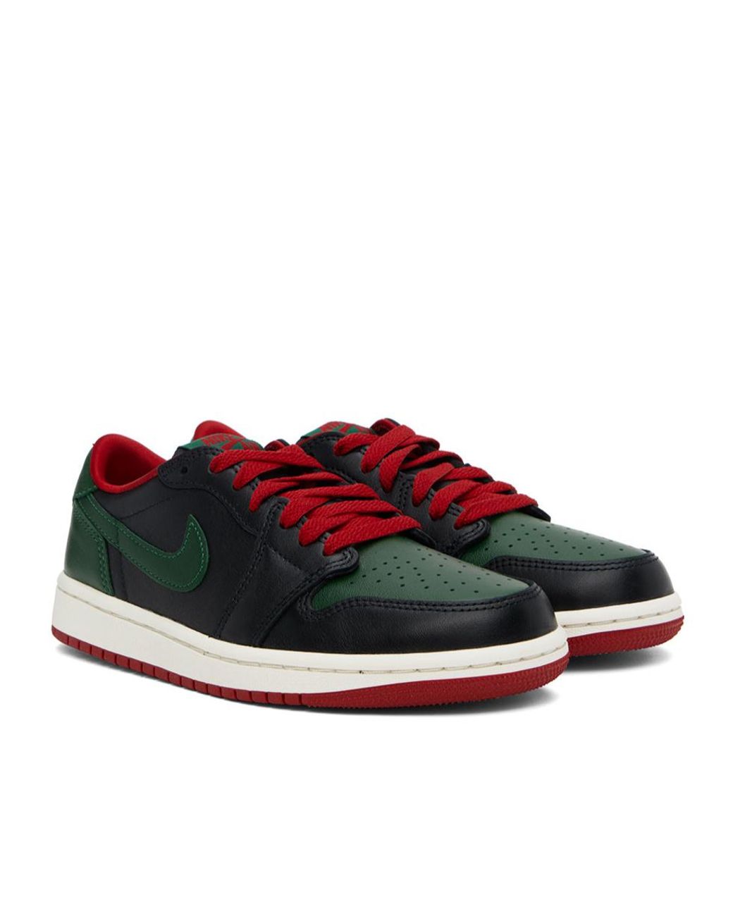 Nike Green Air Jordan 1 Retro Low Og Sneakers