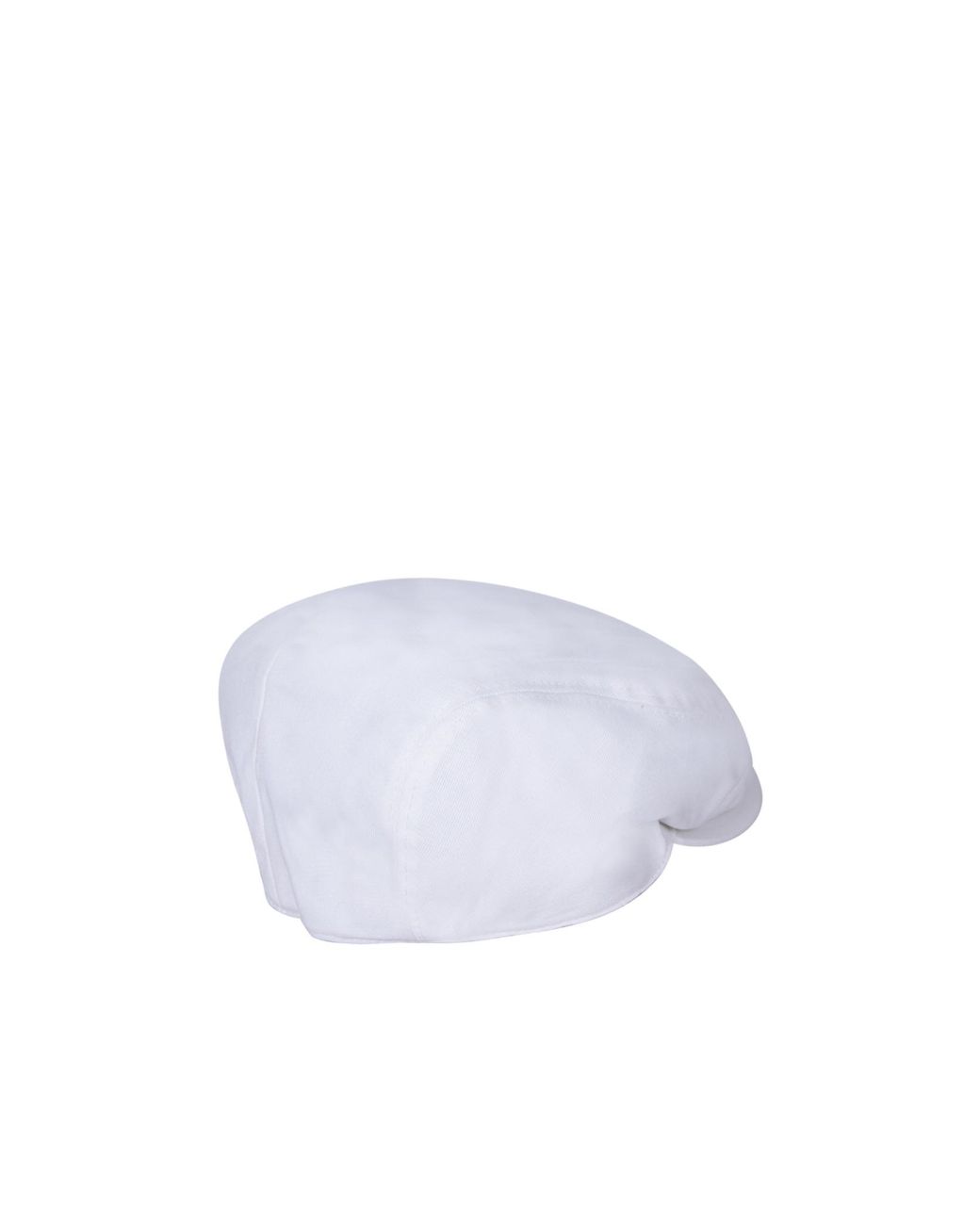 Dolce & Gabbana White Drill Flat Cap for men