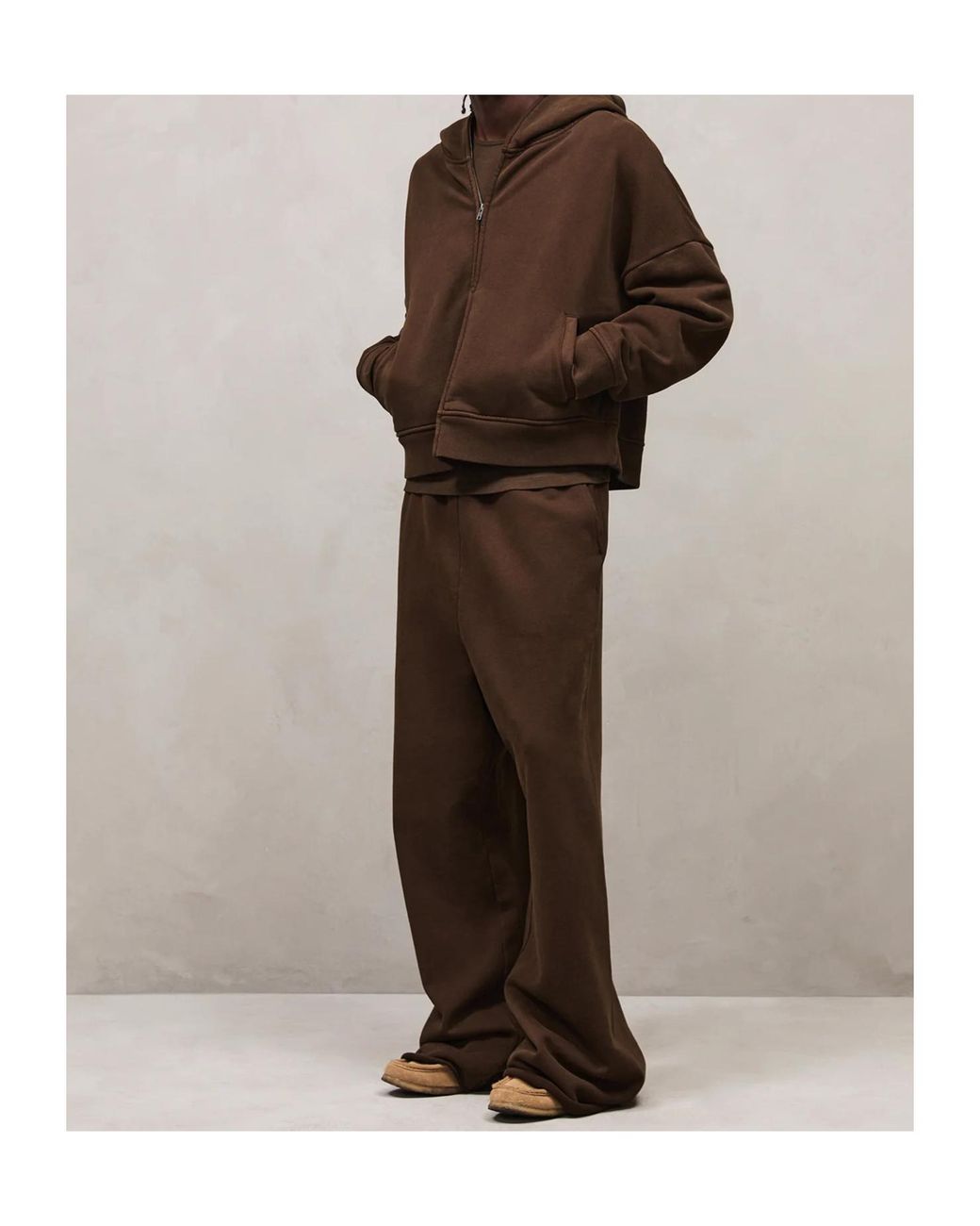 Entire studios Brown Zip-Fastening Hoodie
